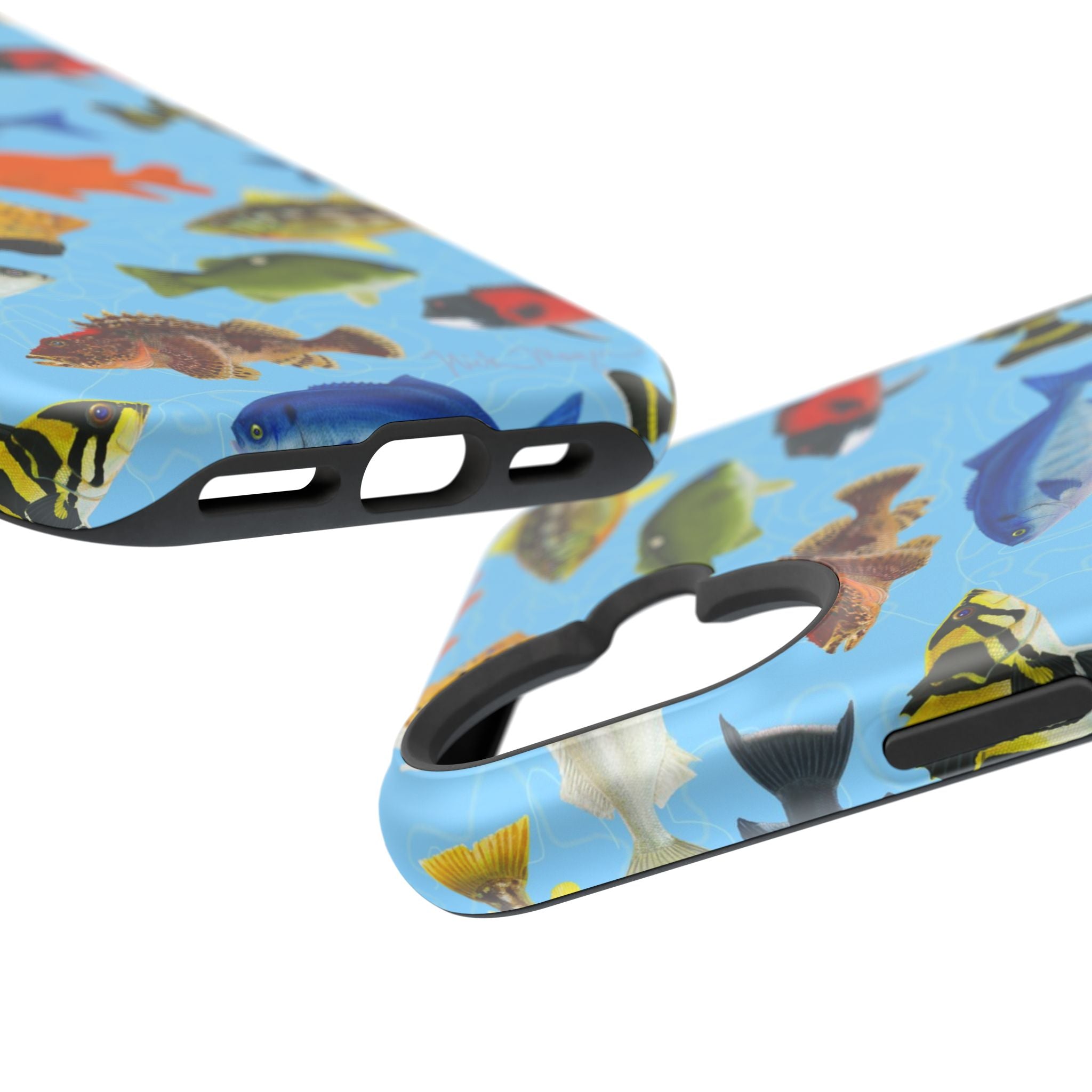 California Fish Blue MagSafe iPhone Case