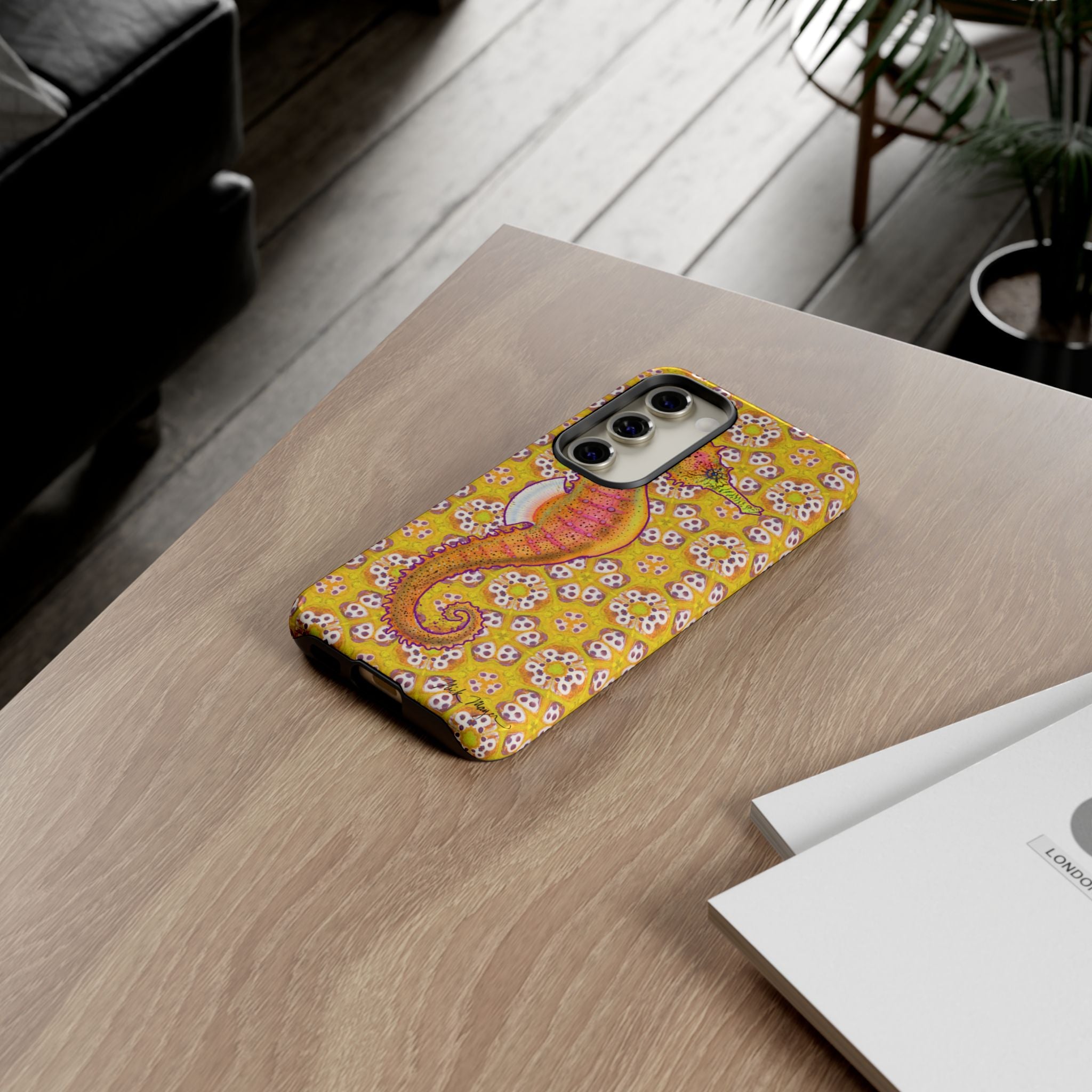 Psychedelic Seahorse Phone Case (Samsung) Printify