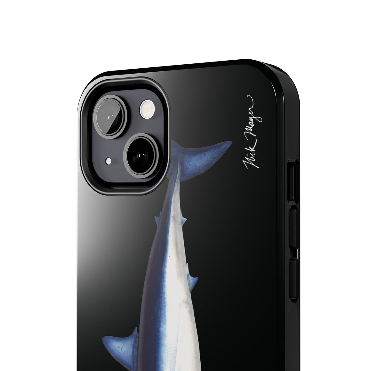 Mako Shark Black iPhone Case Printify