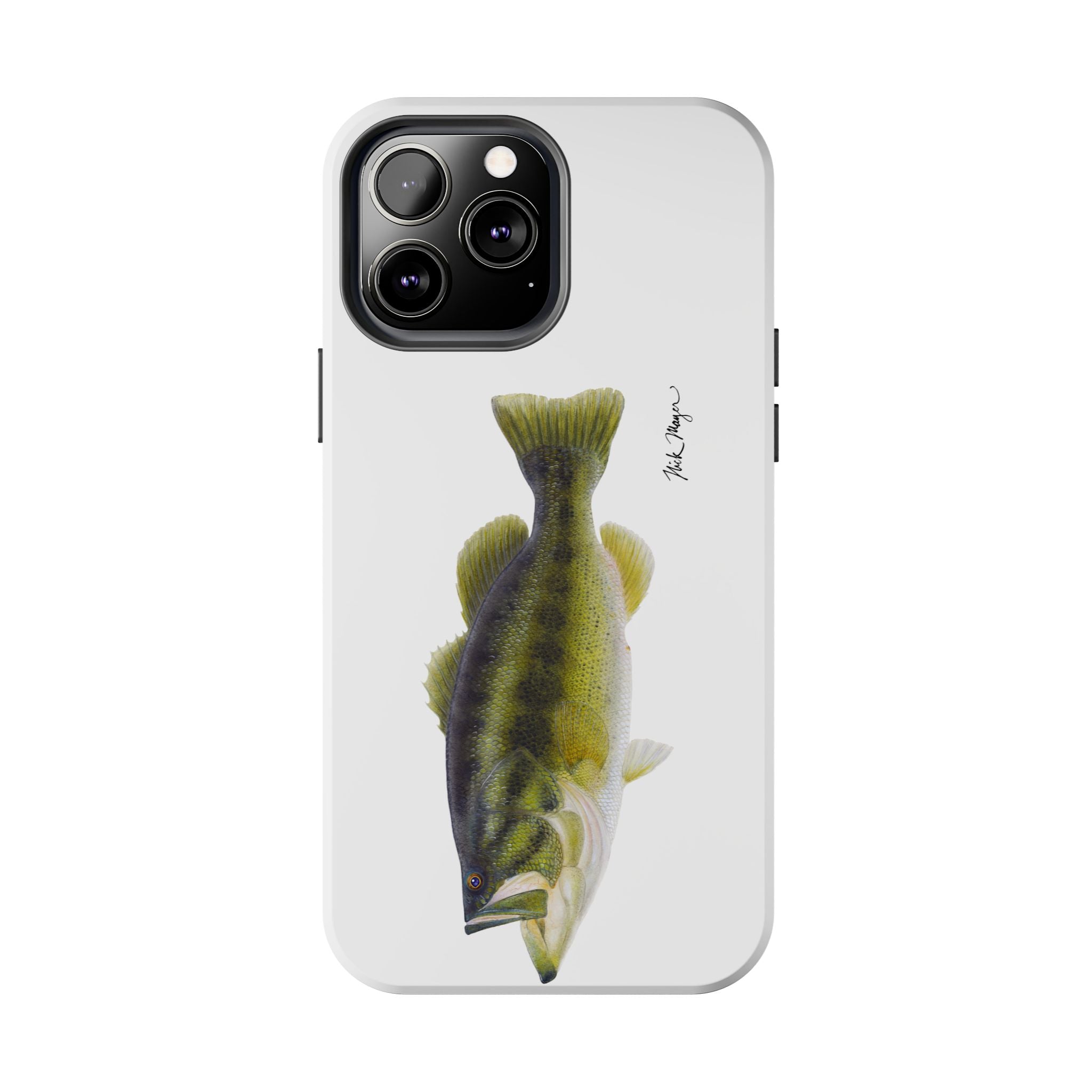 Largemouth Bass White Phone Case (iPhone)