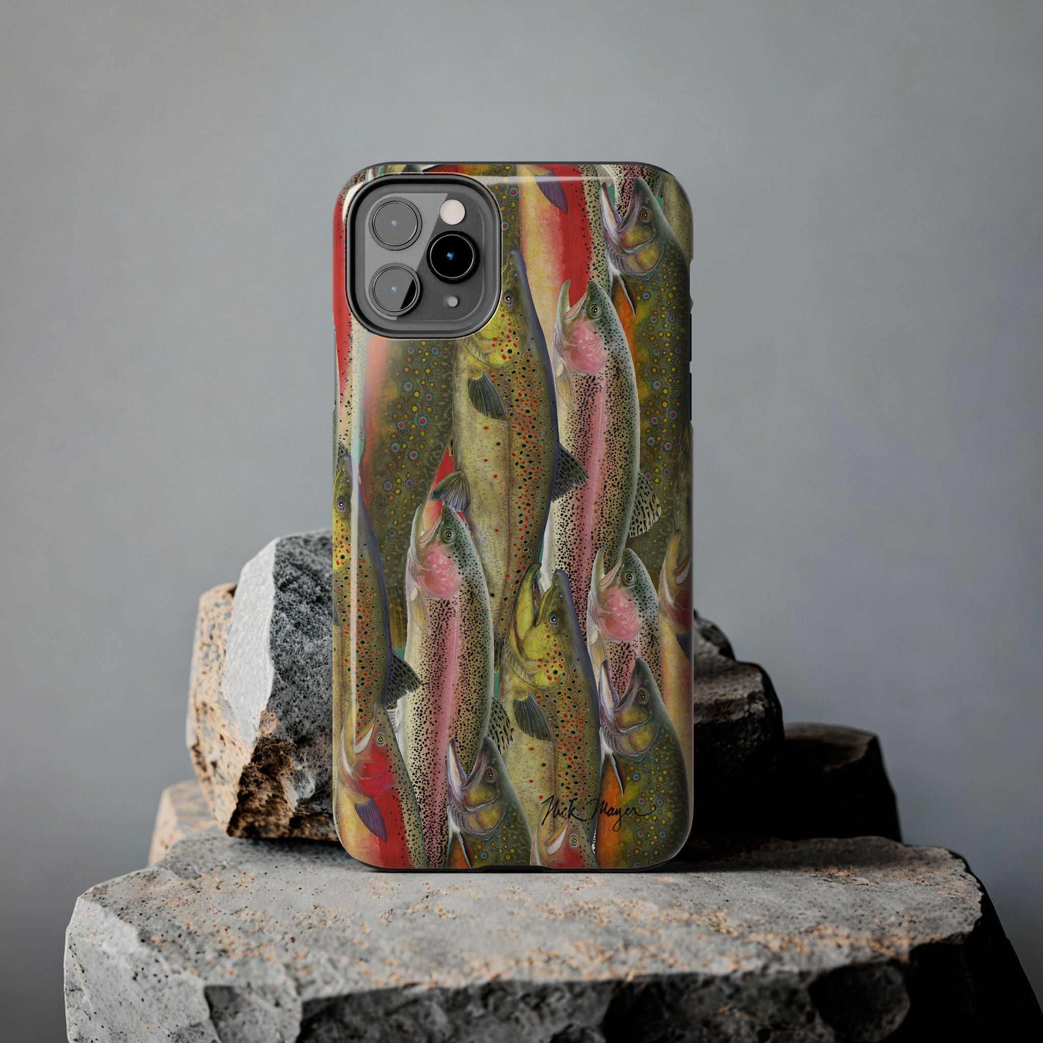 Trout Angler Phone Case (iPhone)