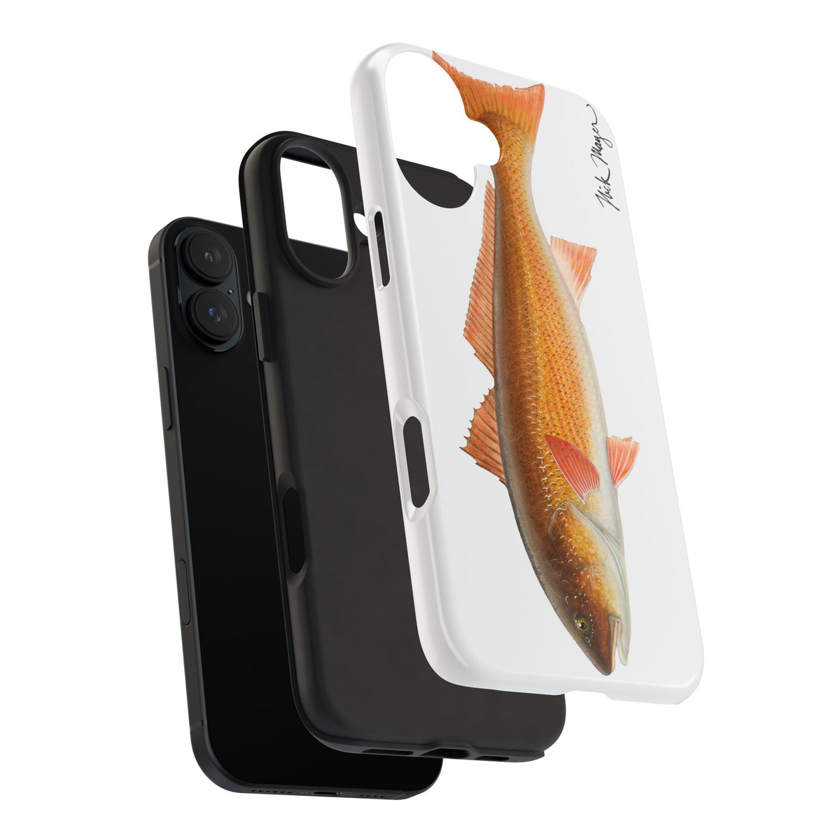 Redfish White Phone Case (iPhone) Printify