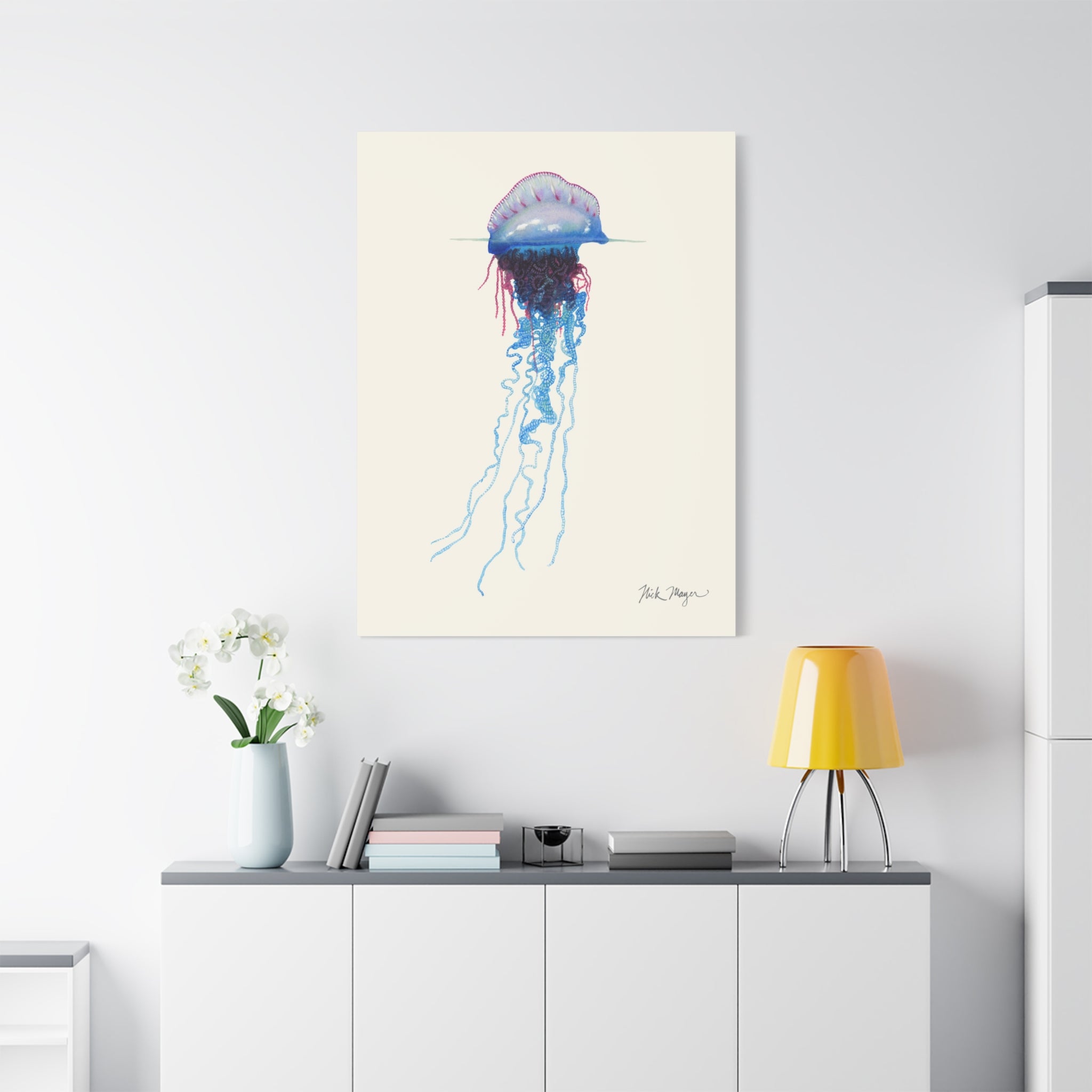 Portuguese Man O' War Canvas Print