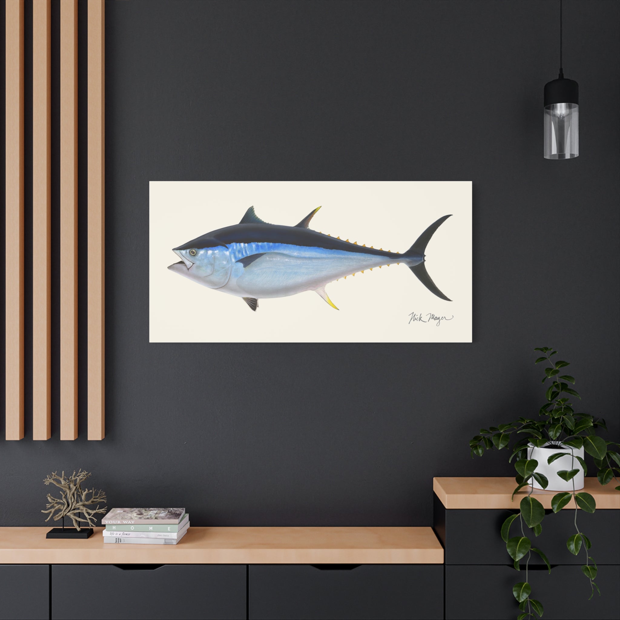 Giant Bluefin Tuna II Canvas Print