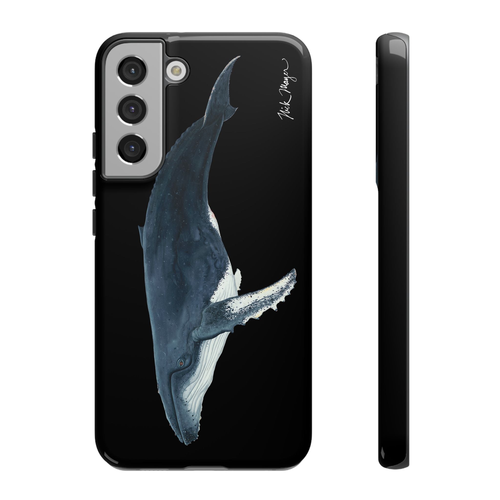 Humpback Black Phone Case (Samsung)