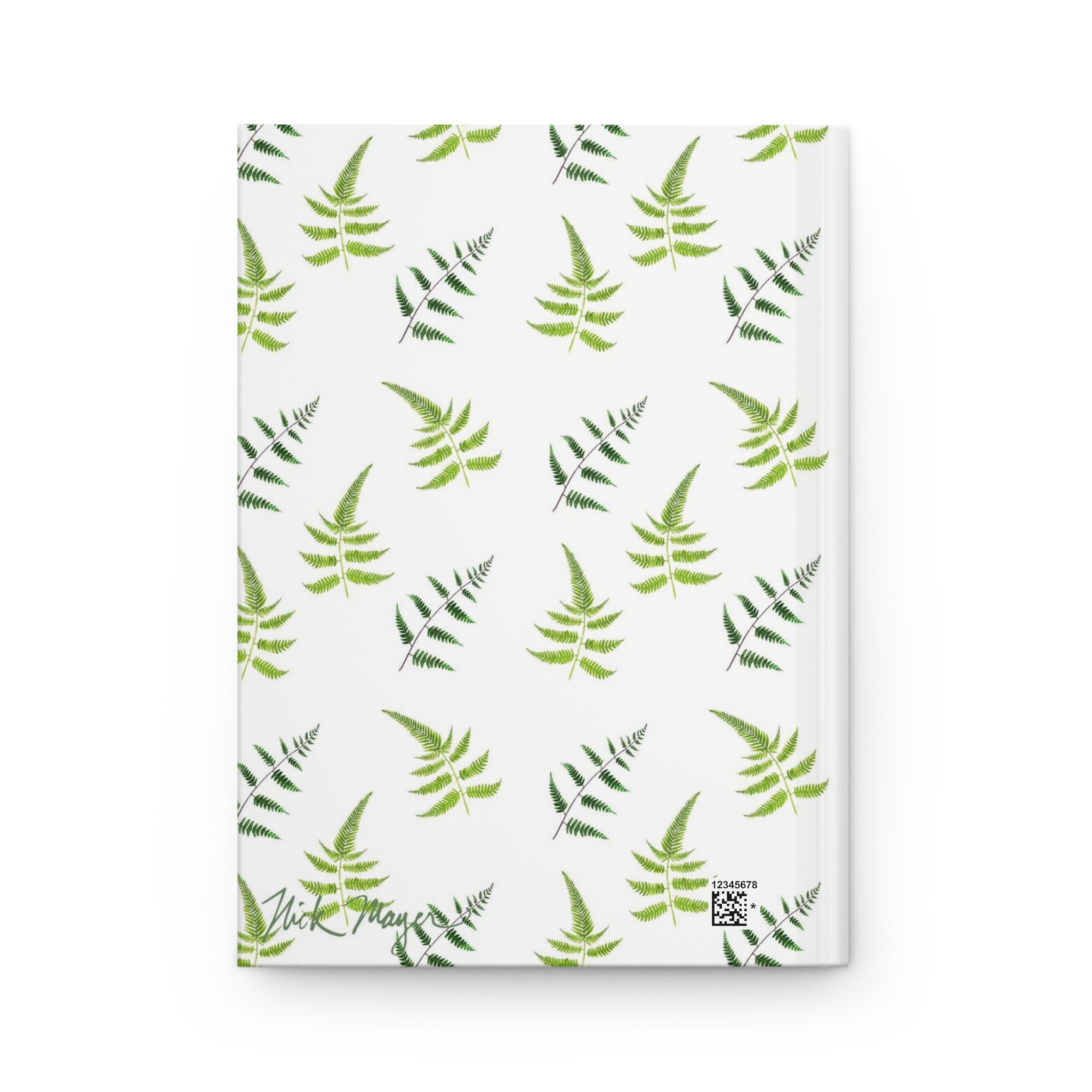 White Ferns Hardcover Journal/ Notebook