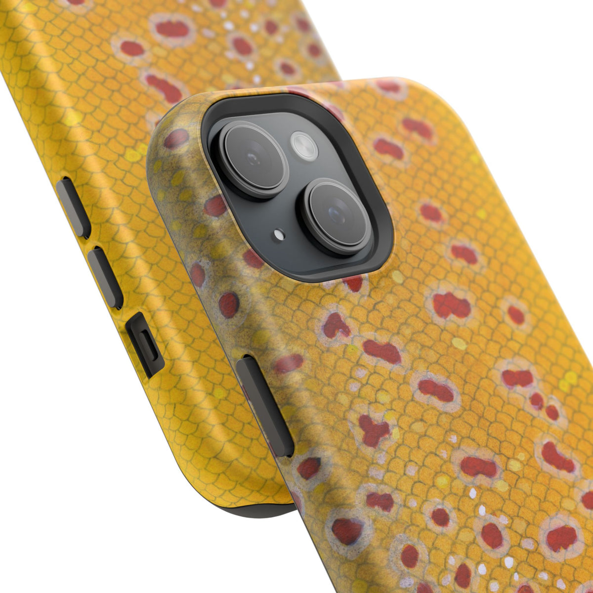 Brown Trout 3 Skin MagSafe iPhone Case Printify
