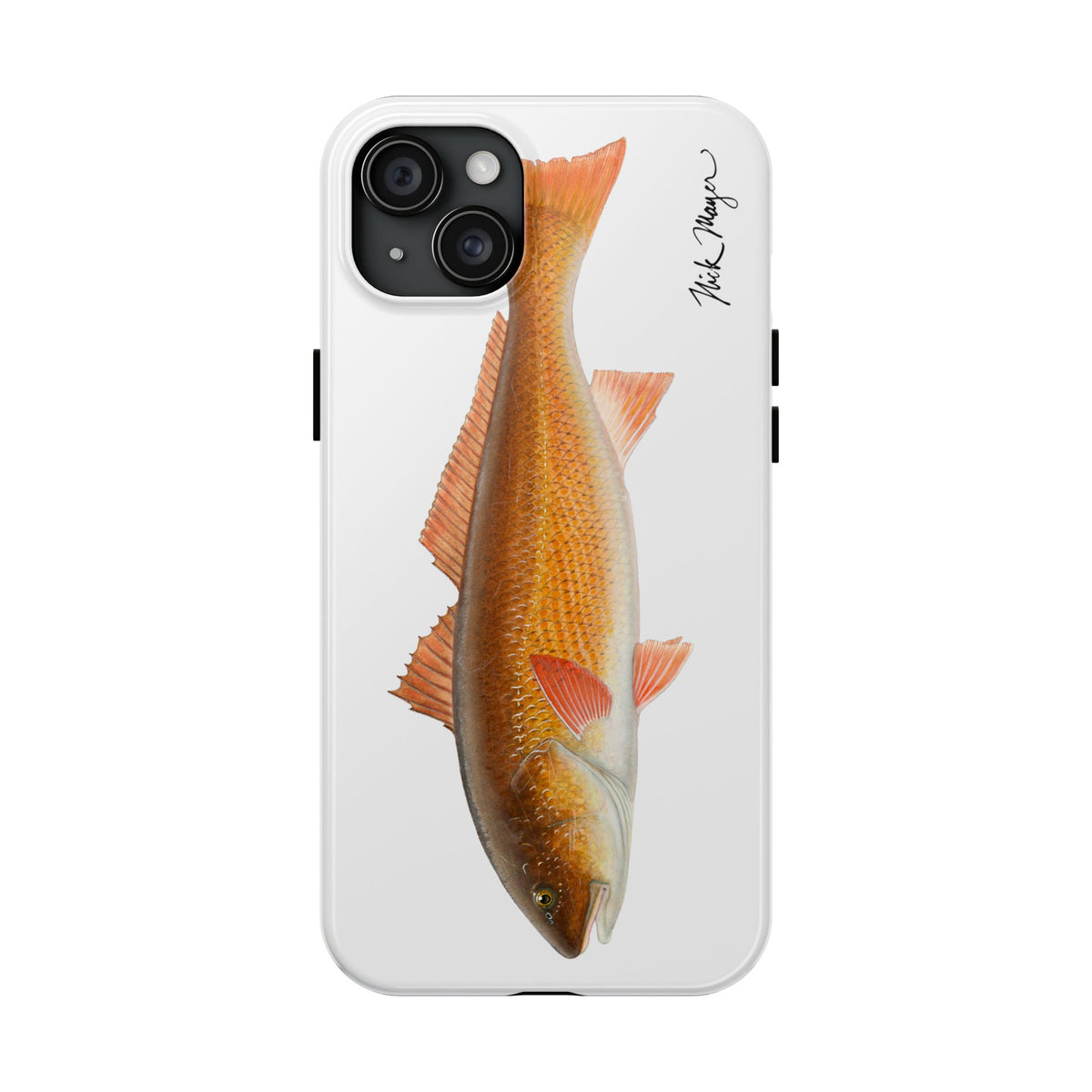 Redfish White Phone Case (iPhone) Printify