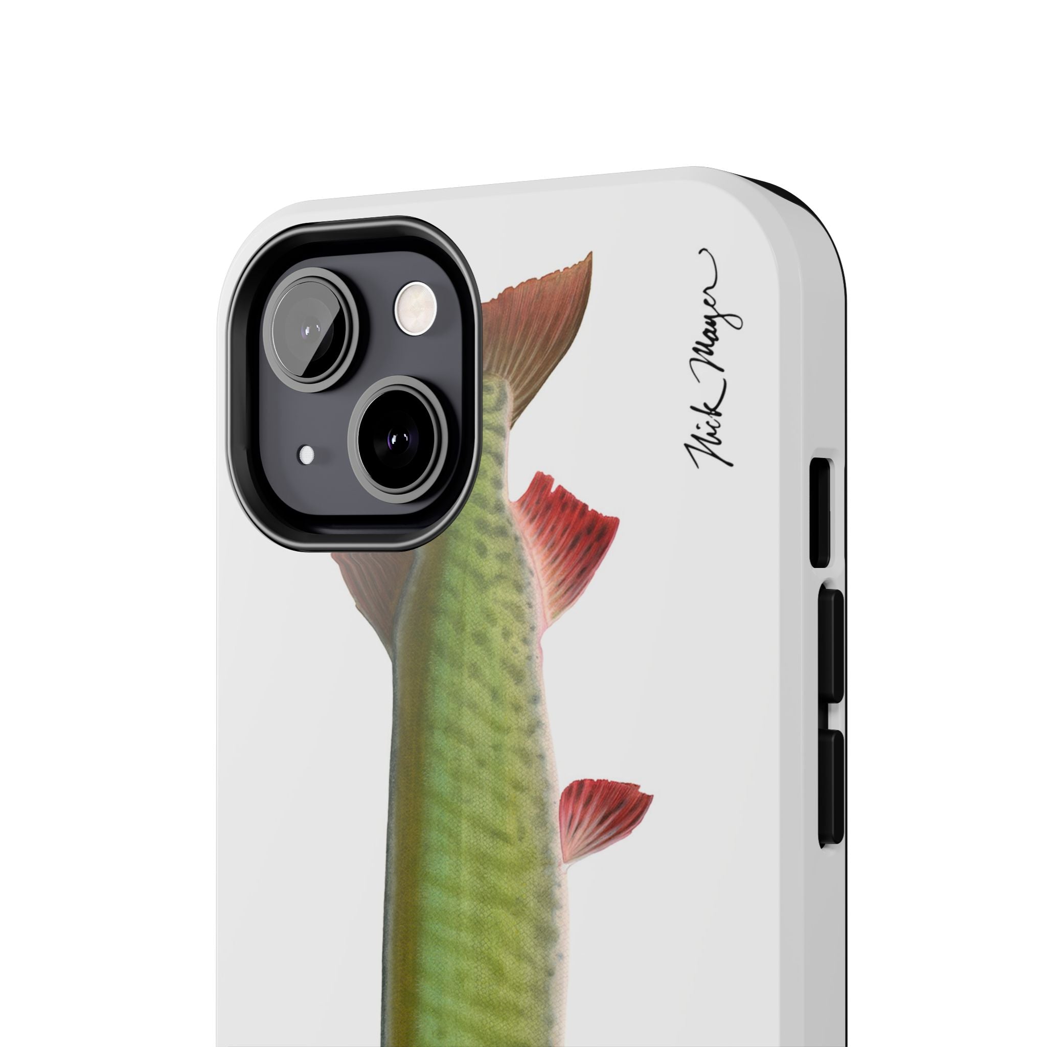 Trophy Muskie White Phone Case (iPhone)