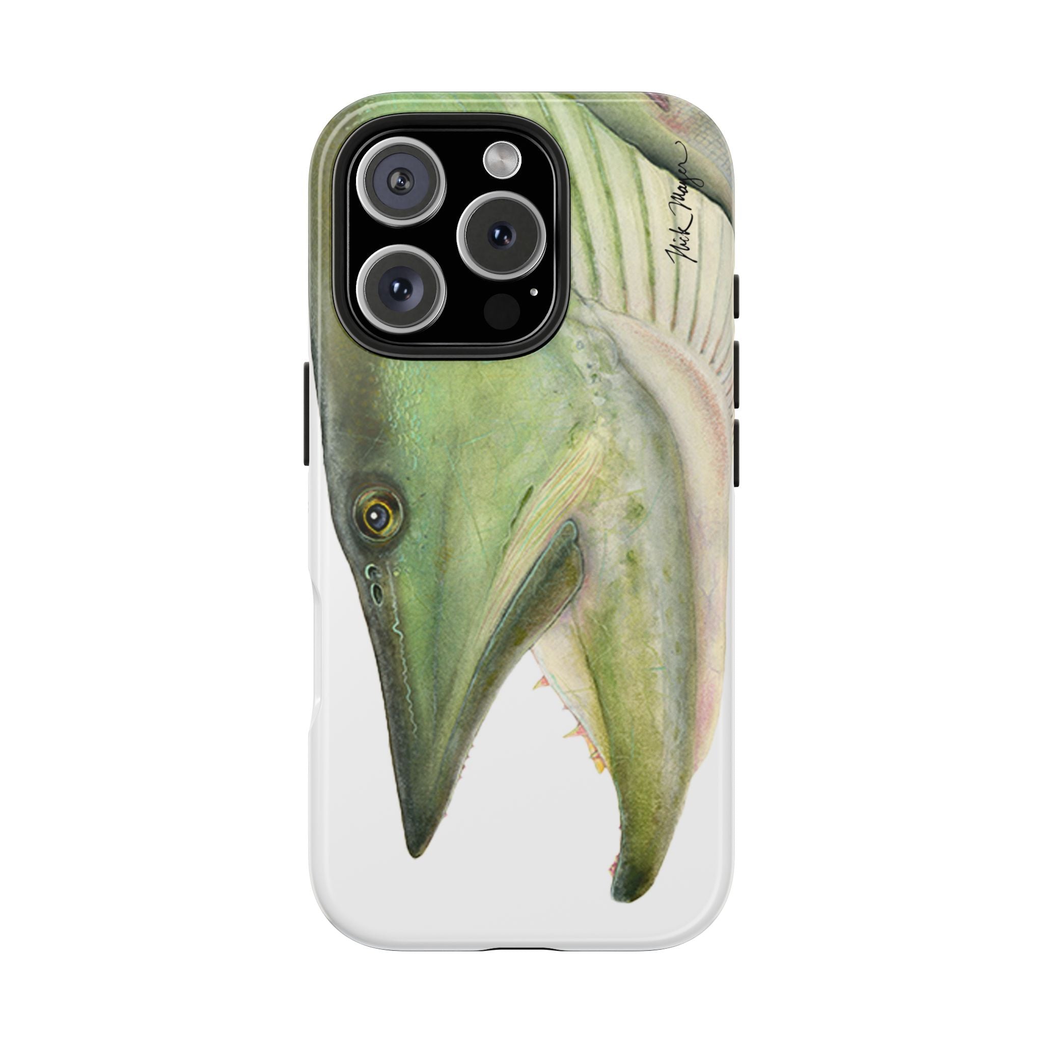 Trophy Muskie Face Phone Case