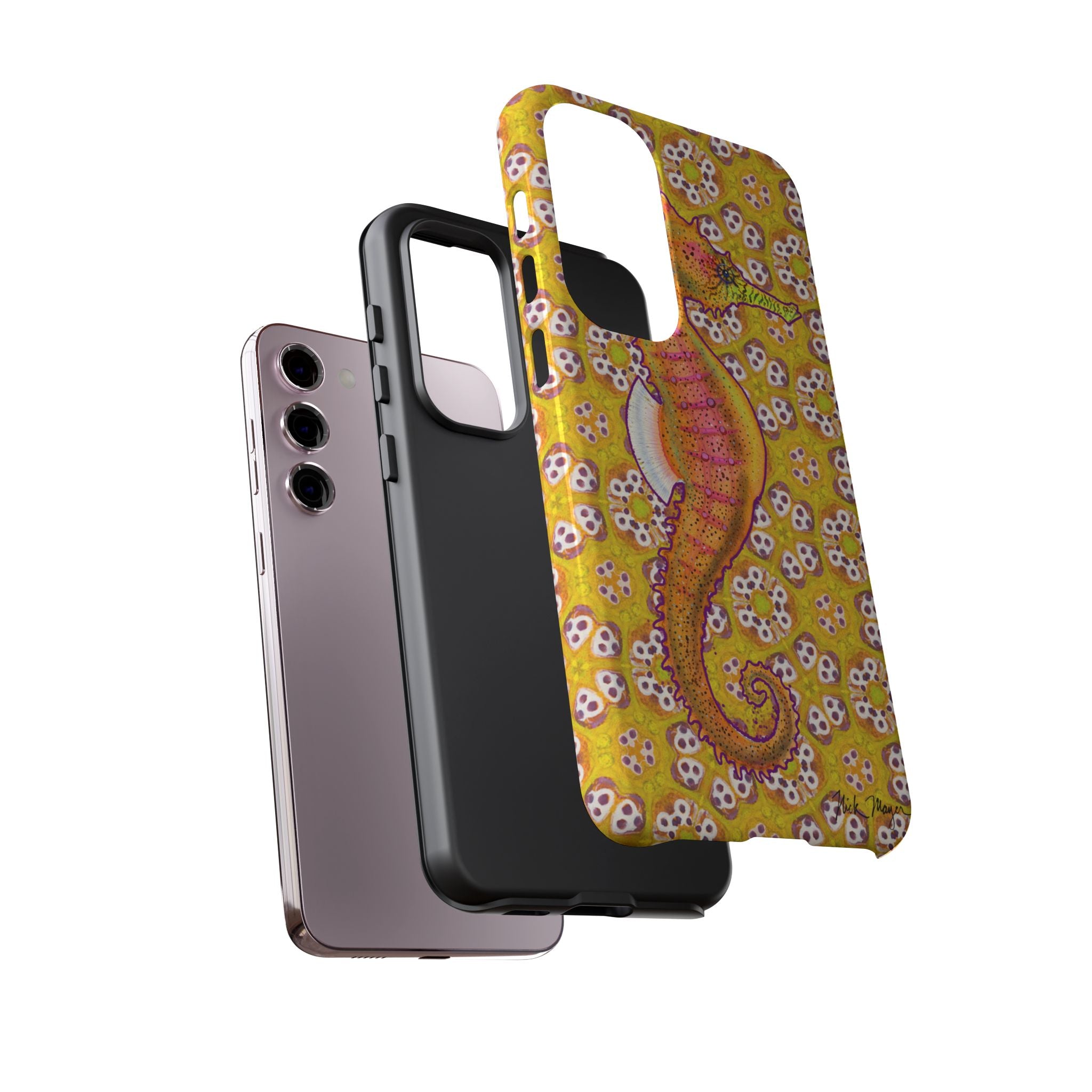 Psychedelic Seahorse Phone Case (Samsung) Printify