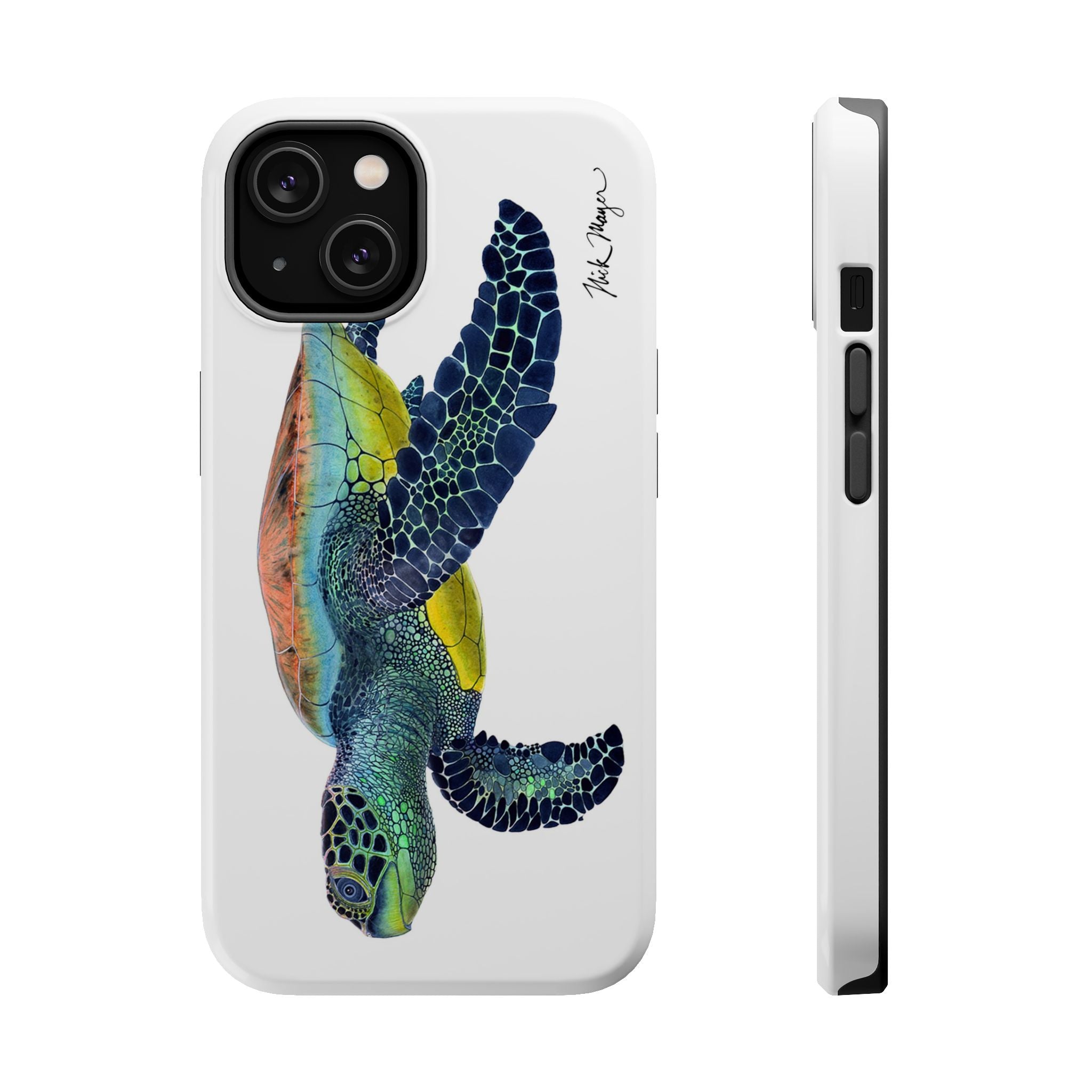Green Sea Turtle II MagSafe iPhone Case
