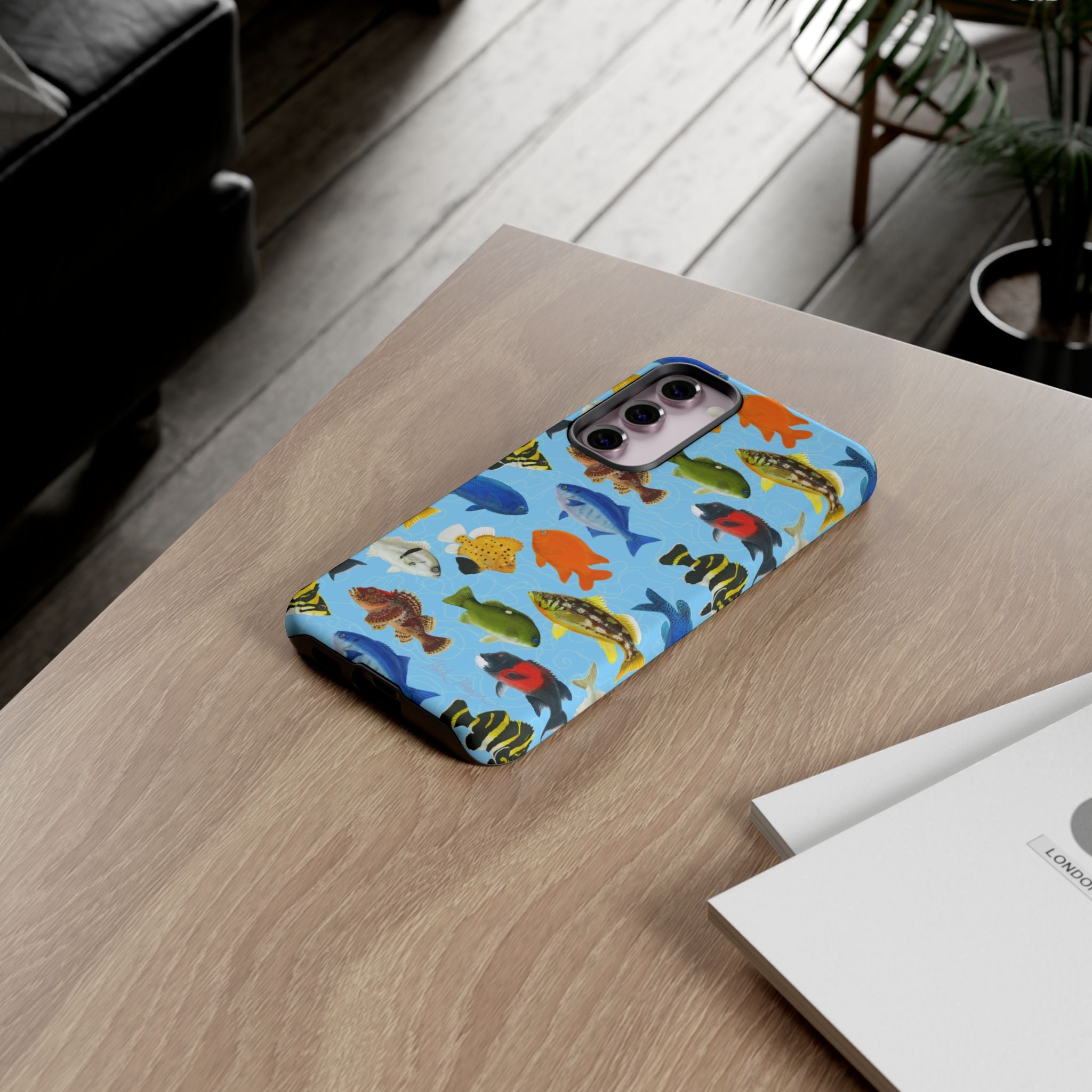 NEW California Fish Blue Phone Case (Samsung)