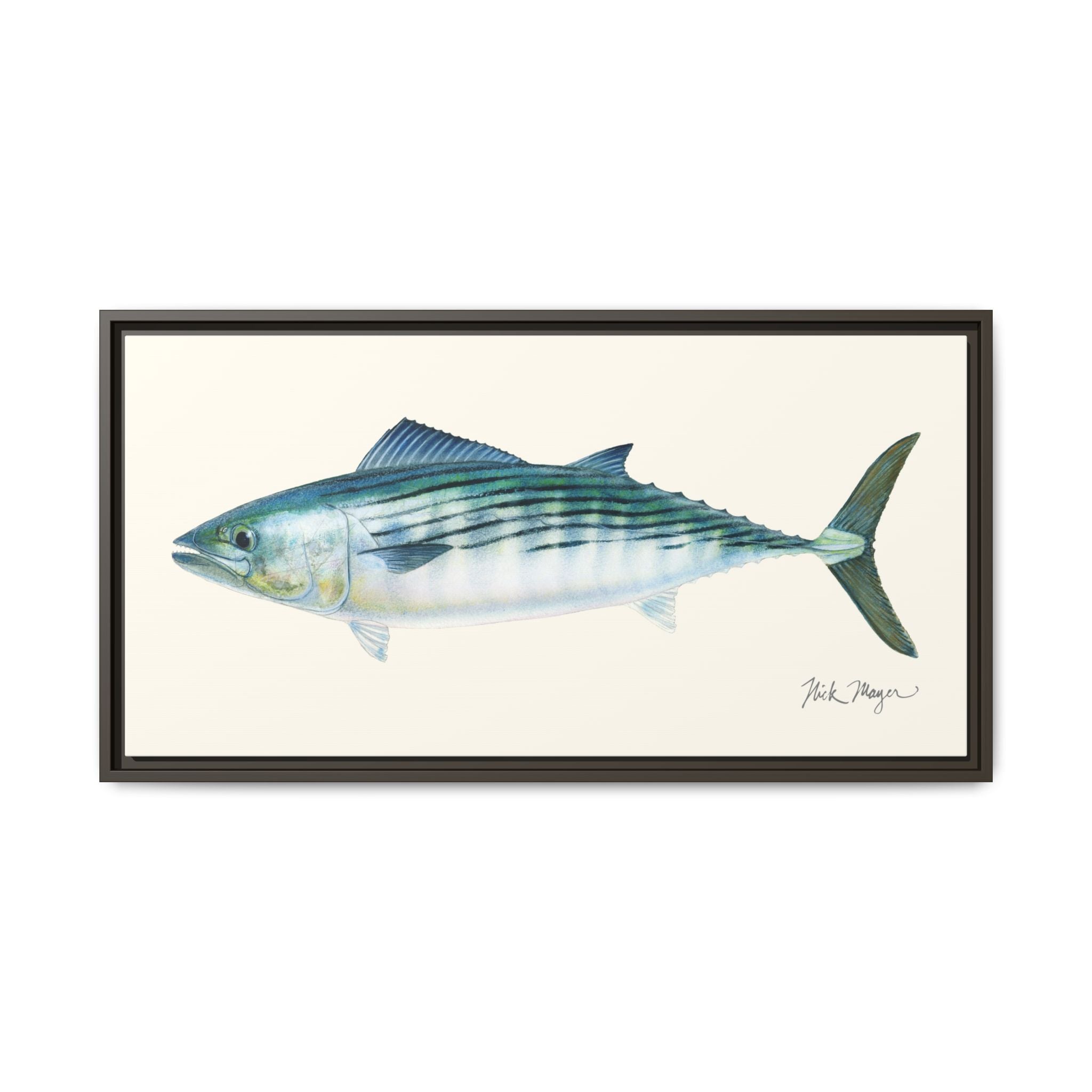 Bonito Framed Canvas Print Printify