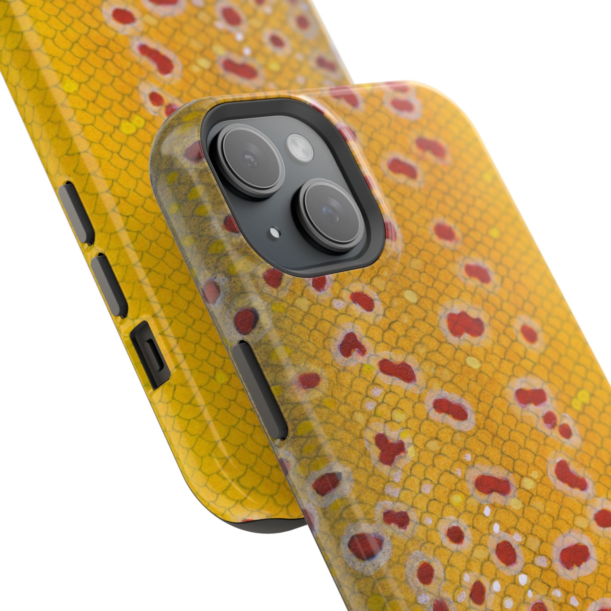 Brown Trout 3 Skin MagSafe iPhone Case