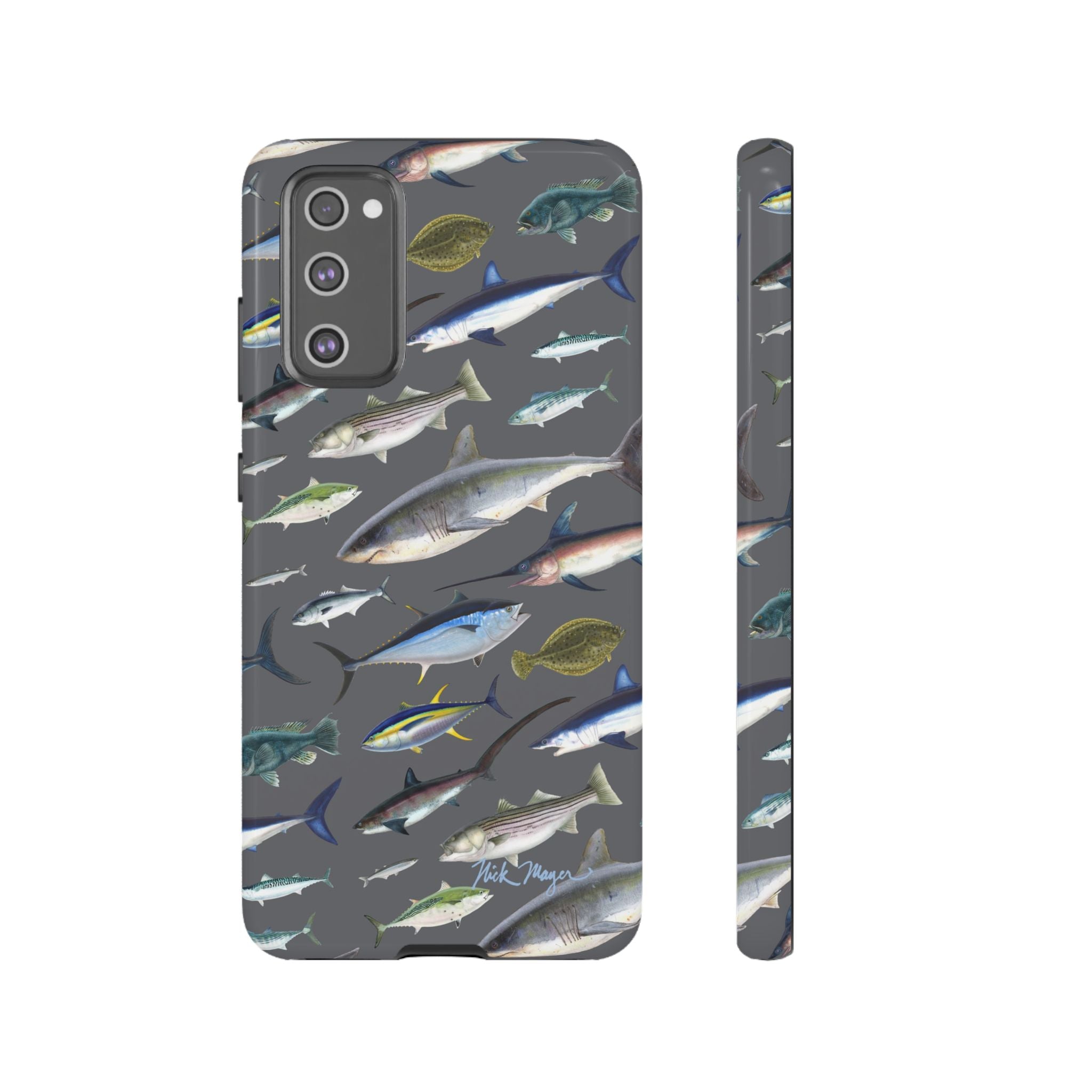 New England Offshore Fish Grey Phone Case, NEW!  (Samsung)