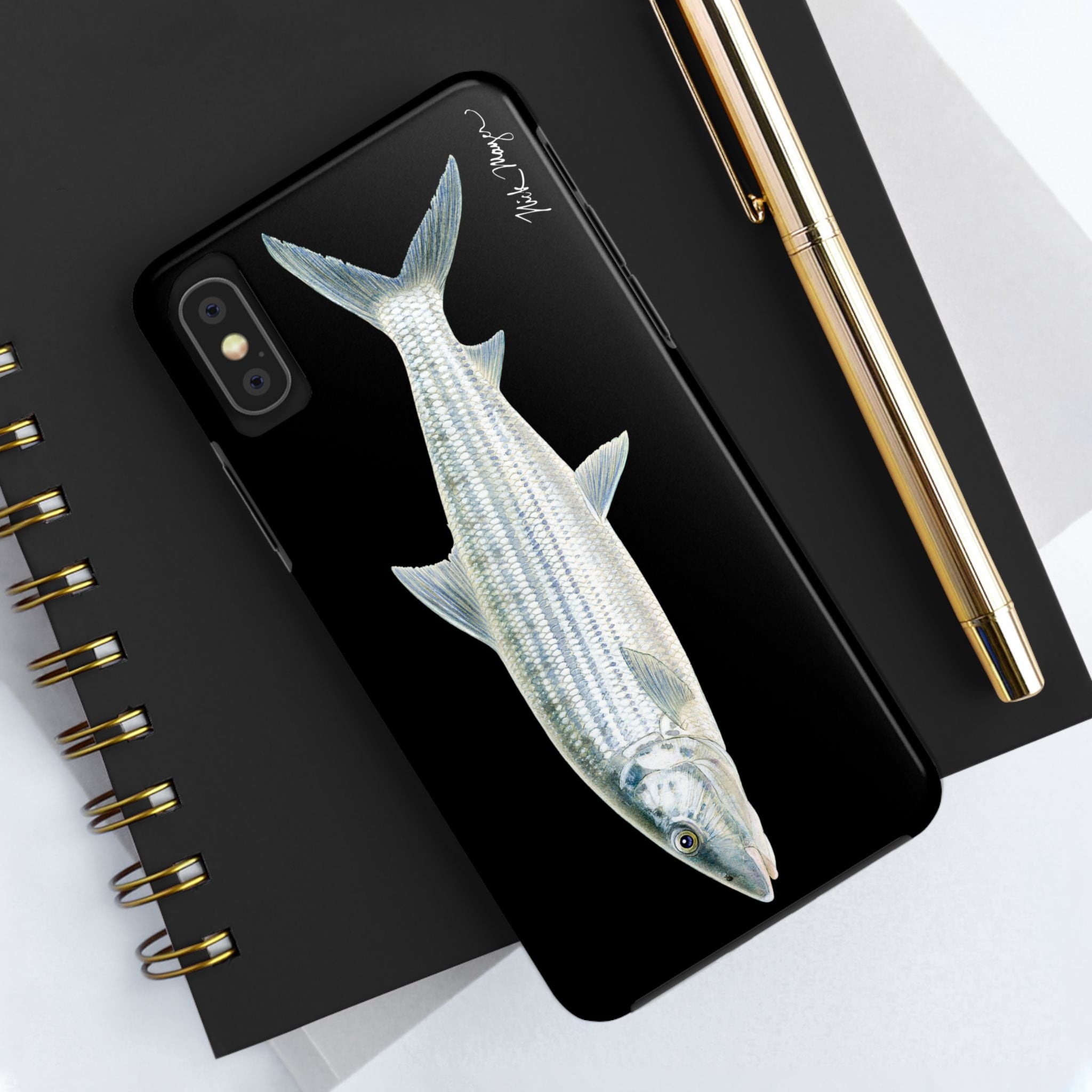 Bonefish Black Phone Case (iPhone)