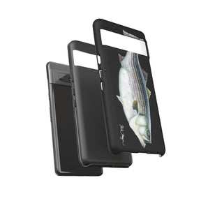 Cow Striper Phone Case (Samsung) - black