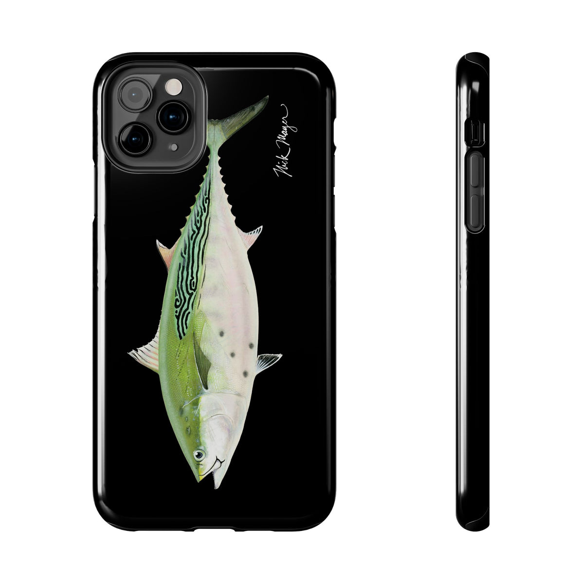 Albie Black Phone Case (iPhone) Printify