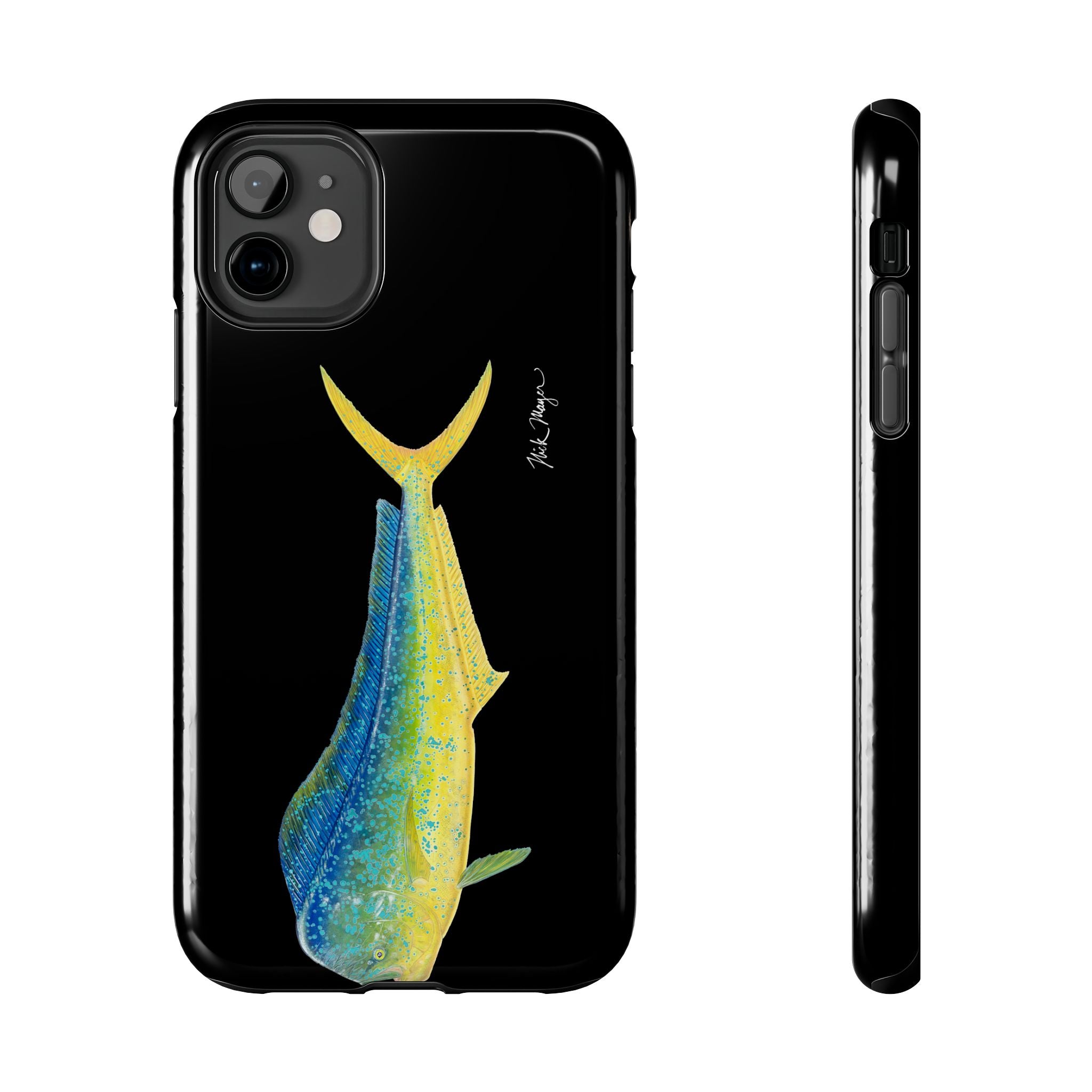 Bull Mahi Black Phone Case (iPhone)