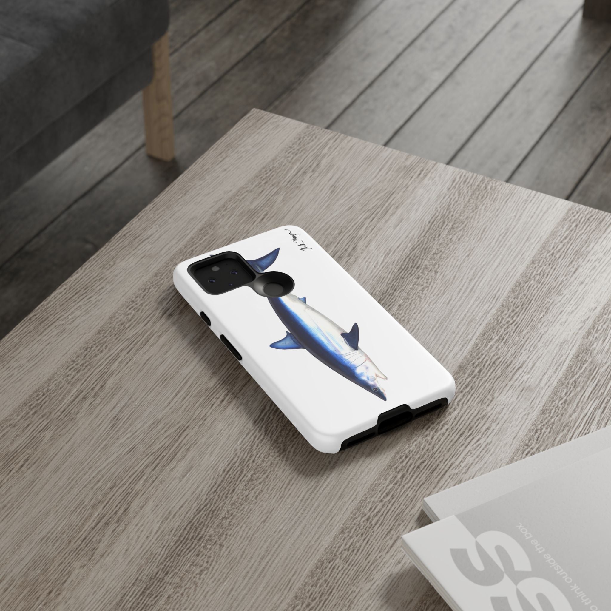 Mako Shark White Phone Case (Samsung)