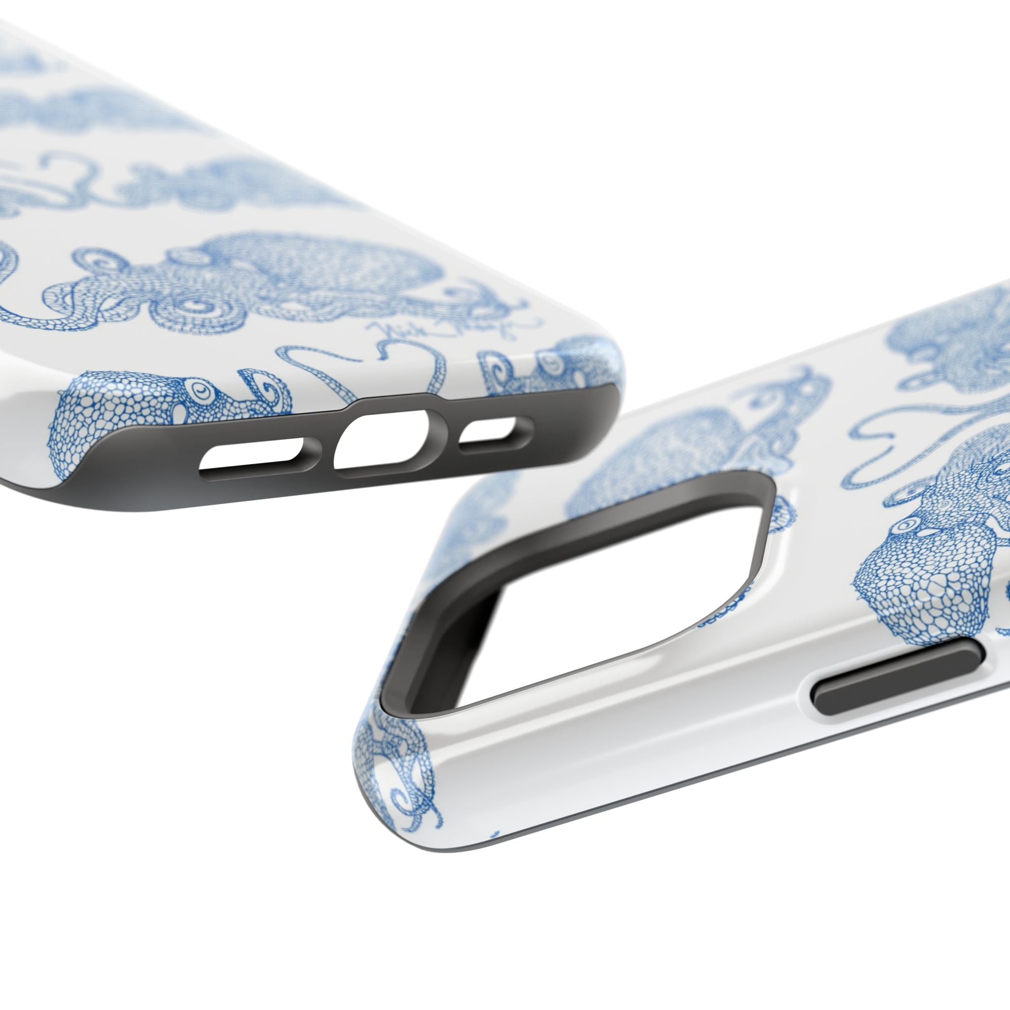 Blue Octopus 1 MagSafe iPhone Case