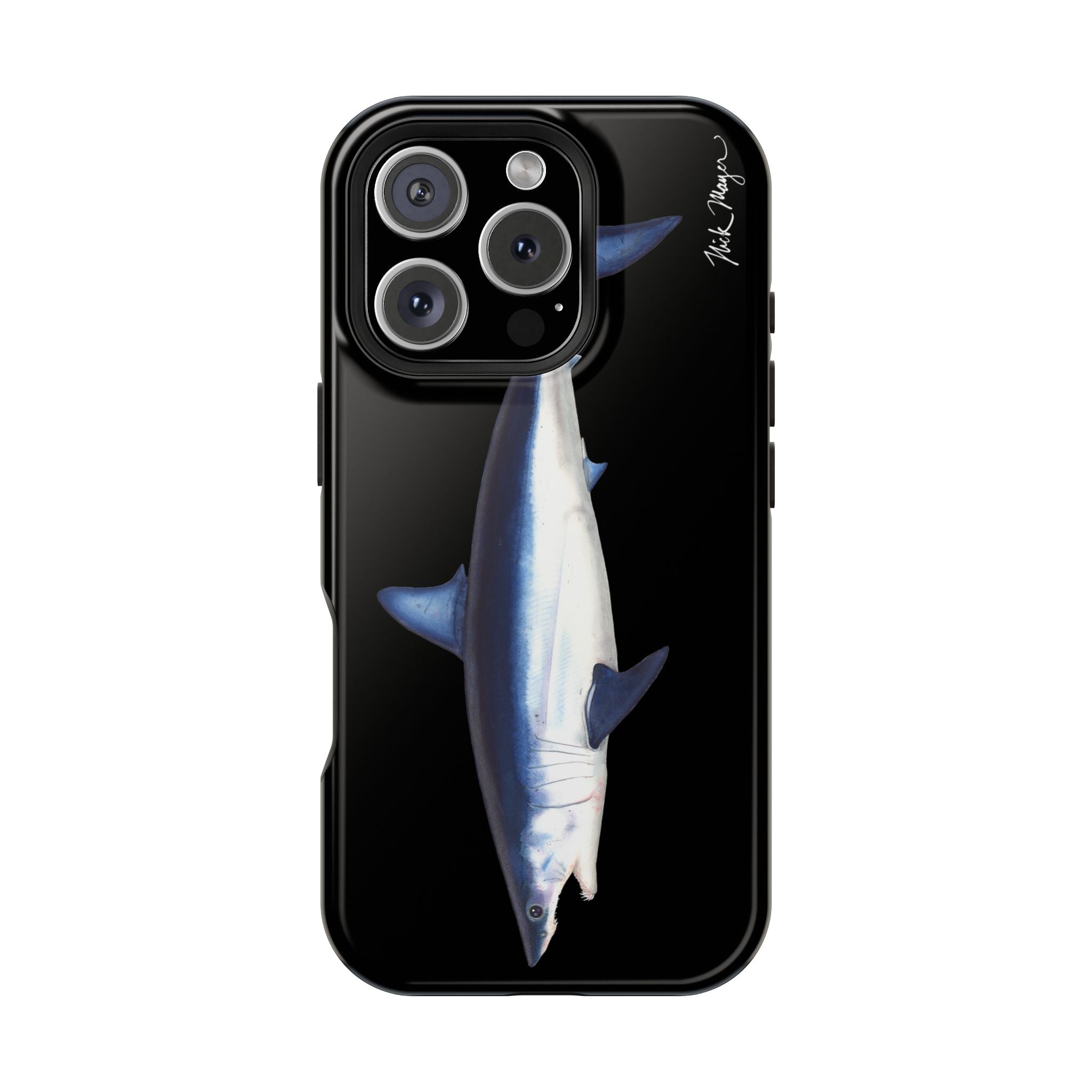 Mako Shark MagSafe Black iPhone Case