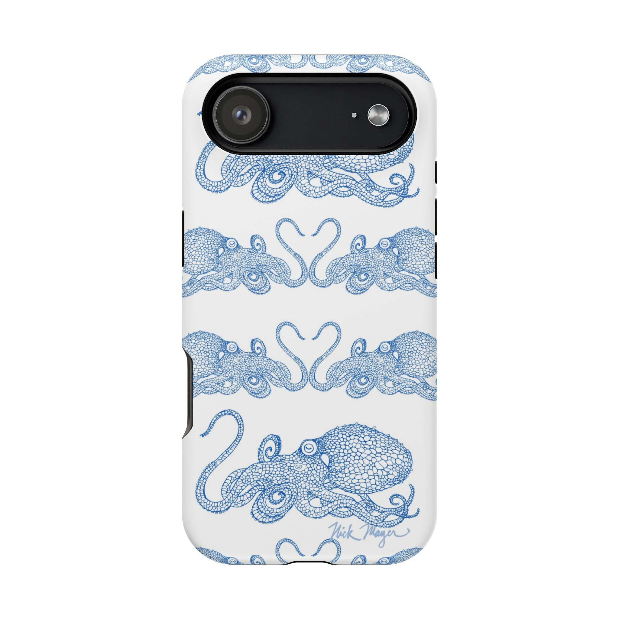 Blue Octopus 1 MagSafe iPhone Case