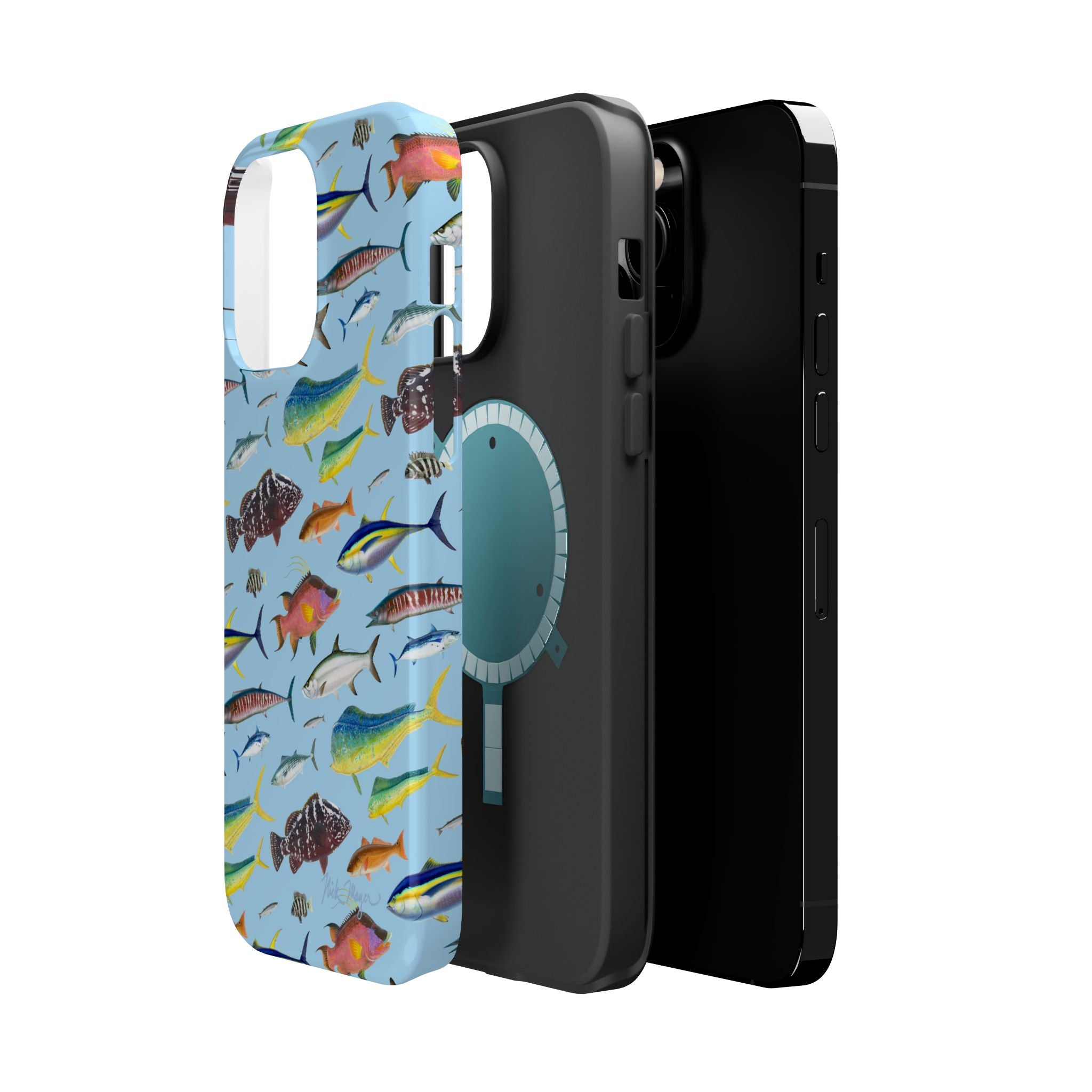 NEW Southern Offshore Fish Blue MagSafe iPhone Case