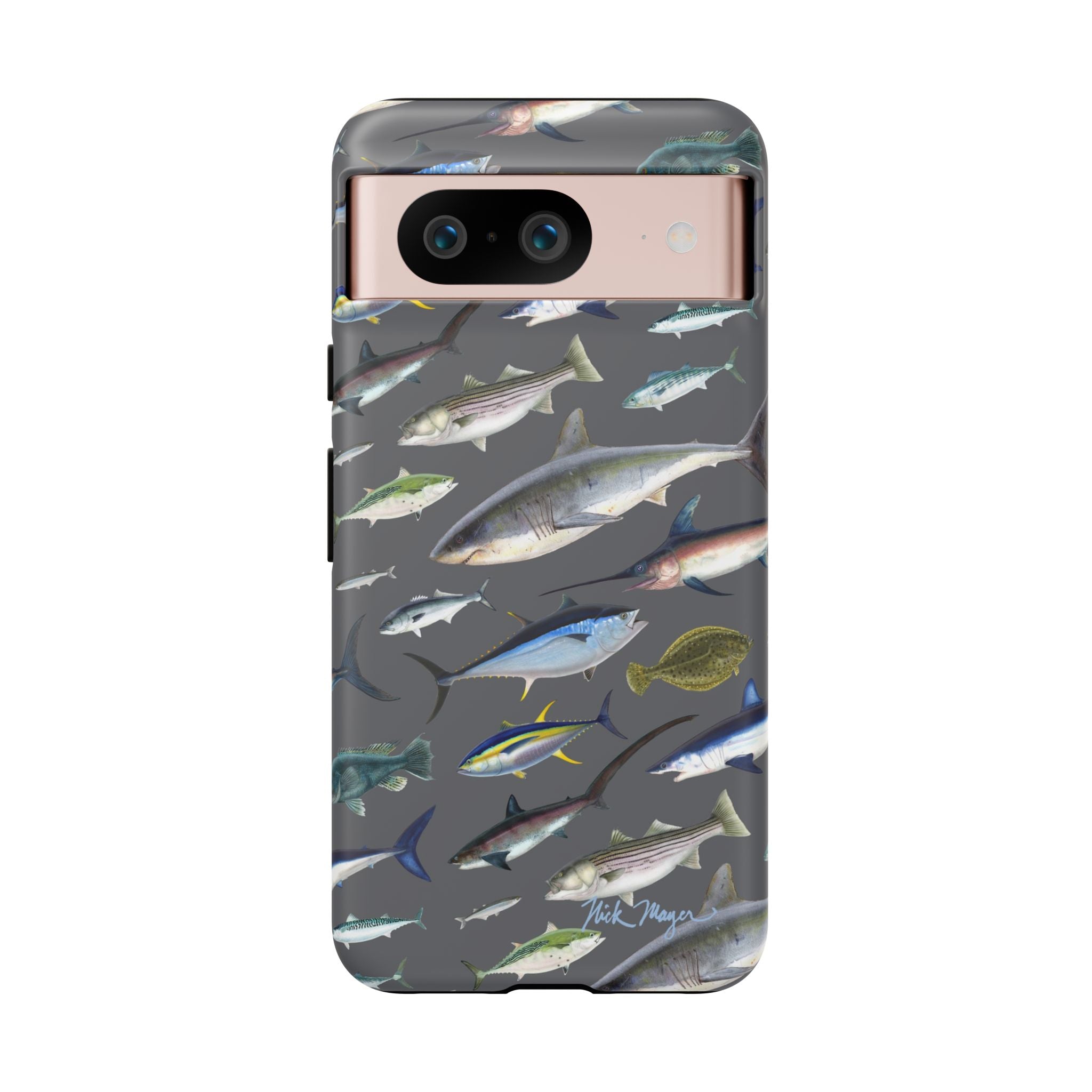 New England Offshore Fish Grey Phone Case, NEW!  (Samsung)