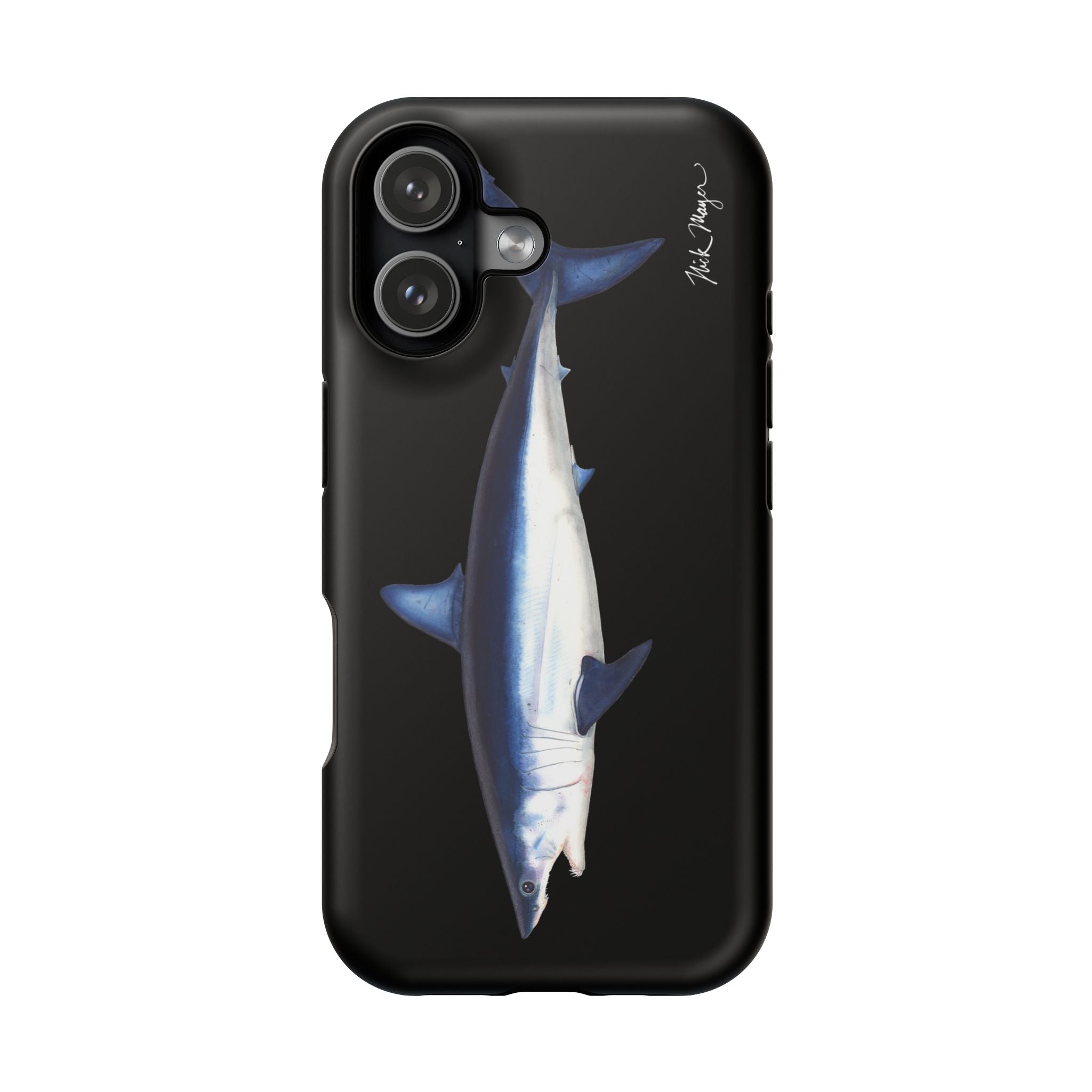 Mako Shark MagSafe Black iPhone Case