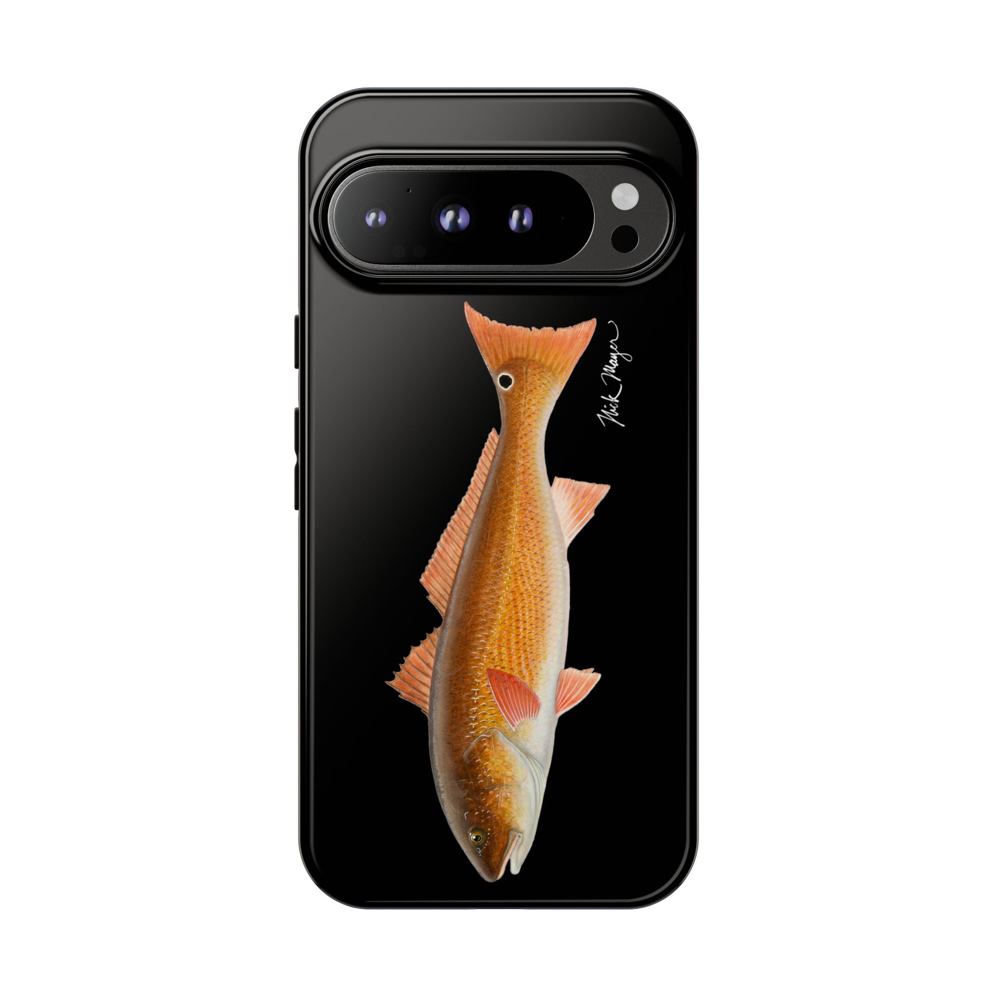 Redfish Black Phone Case (Samsung) Printify