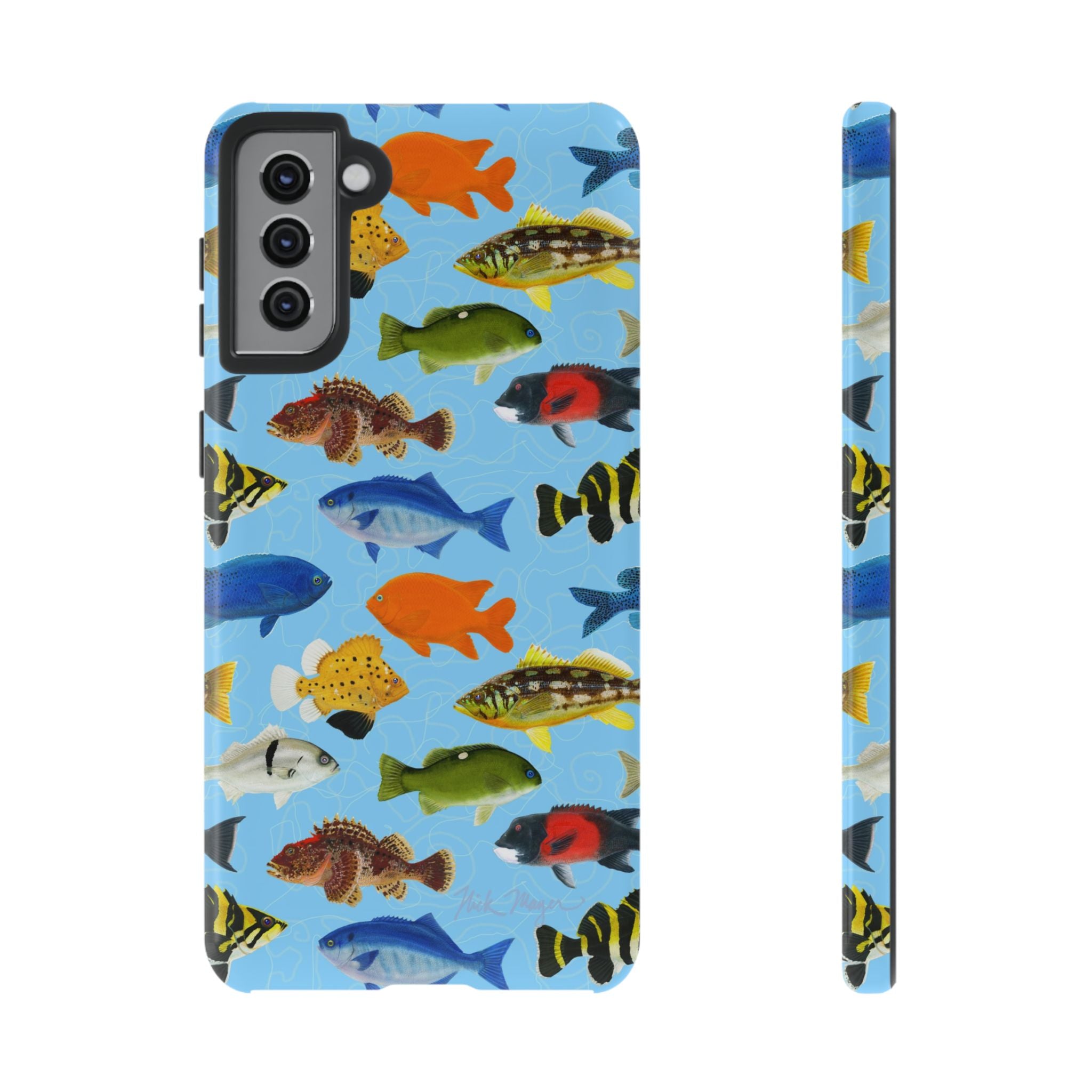 NEW California Fish Blue Phone Case (Samsung)