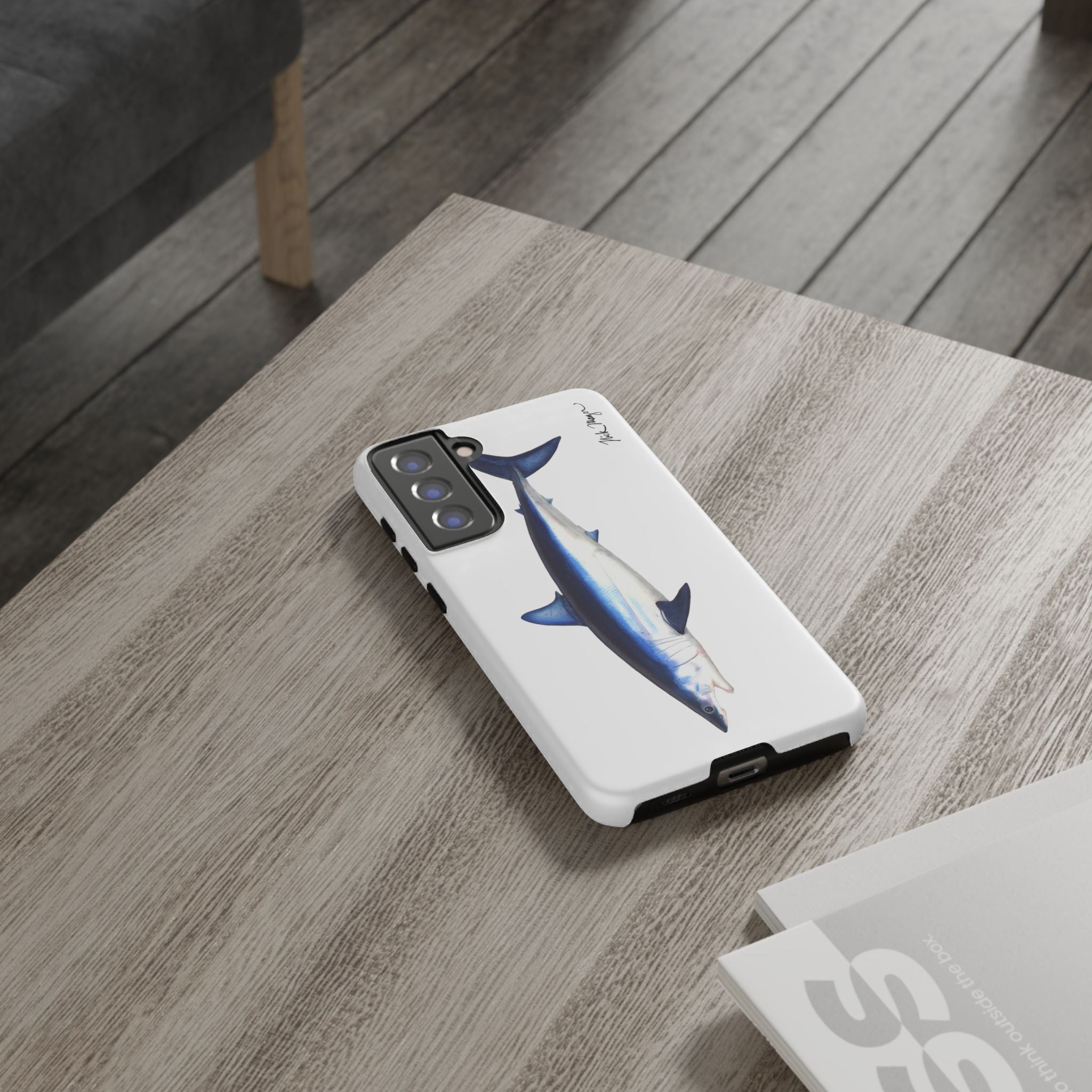 Mako Shark White Phone Case (Samsung)