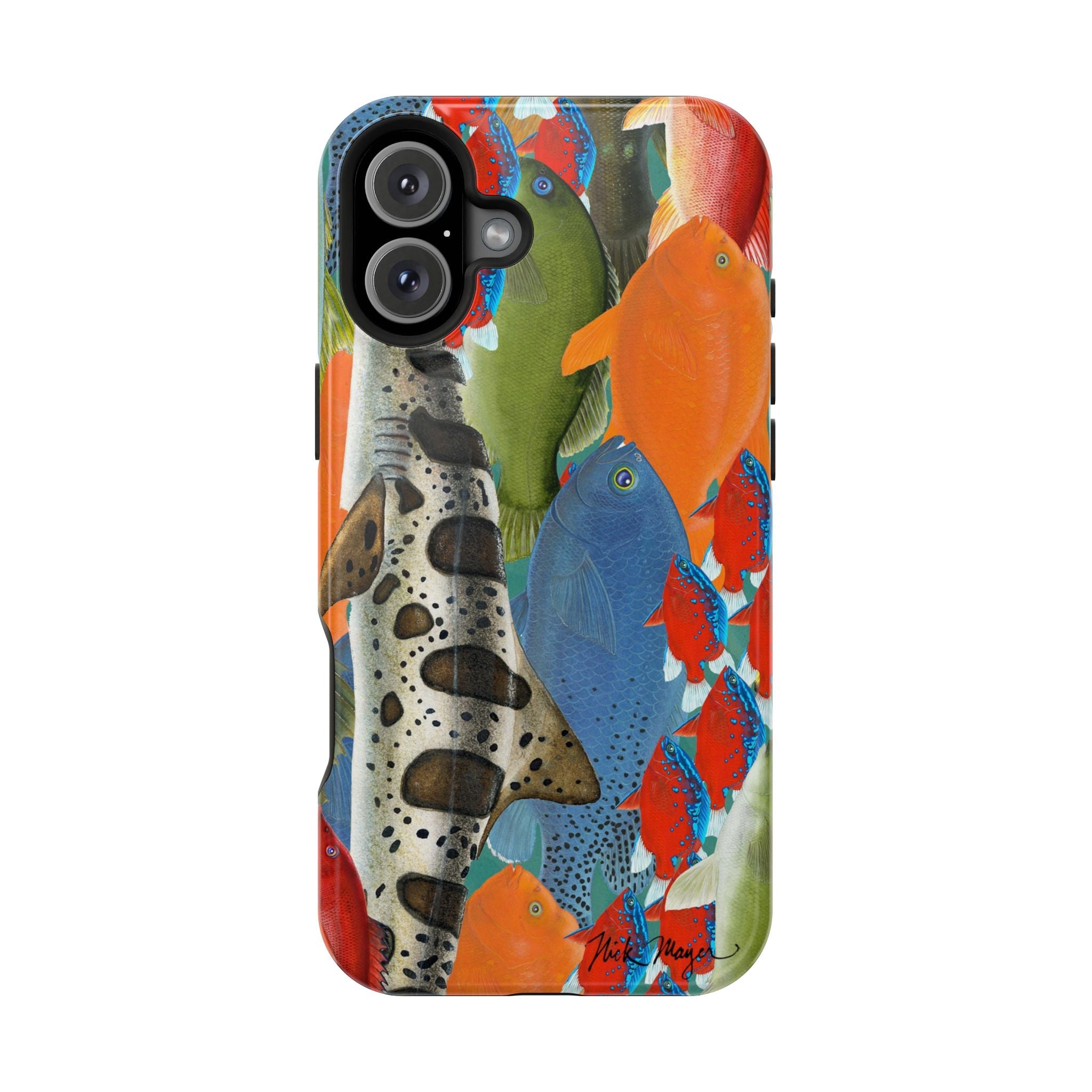 California Dive Fish MagSafe iPhone Case