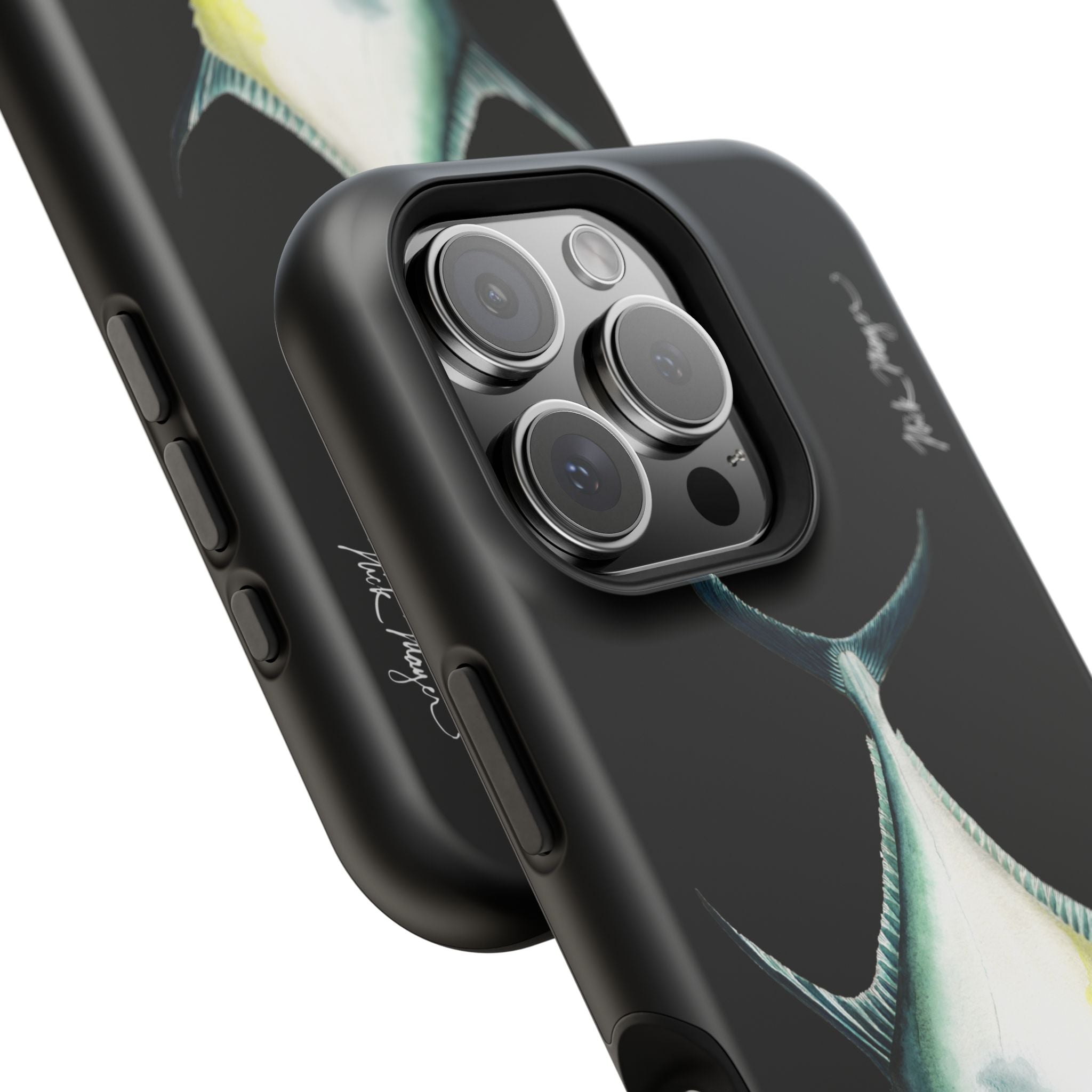 Atlantic Permit MagSafe Black iPhone Case