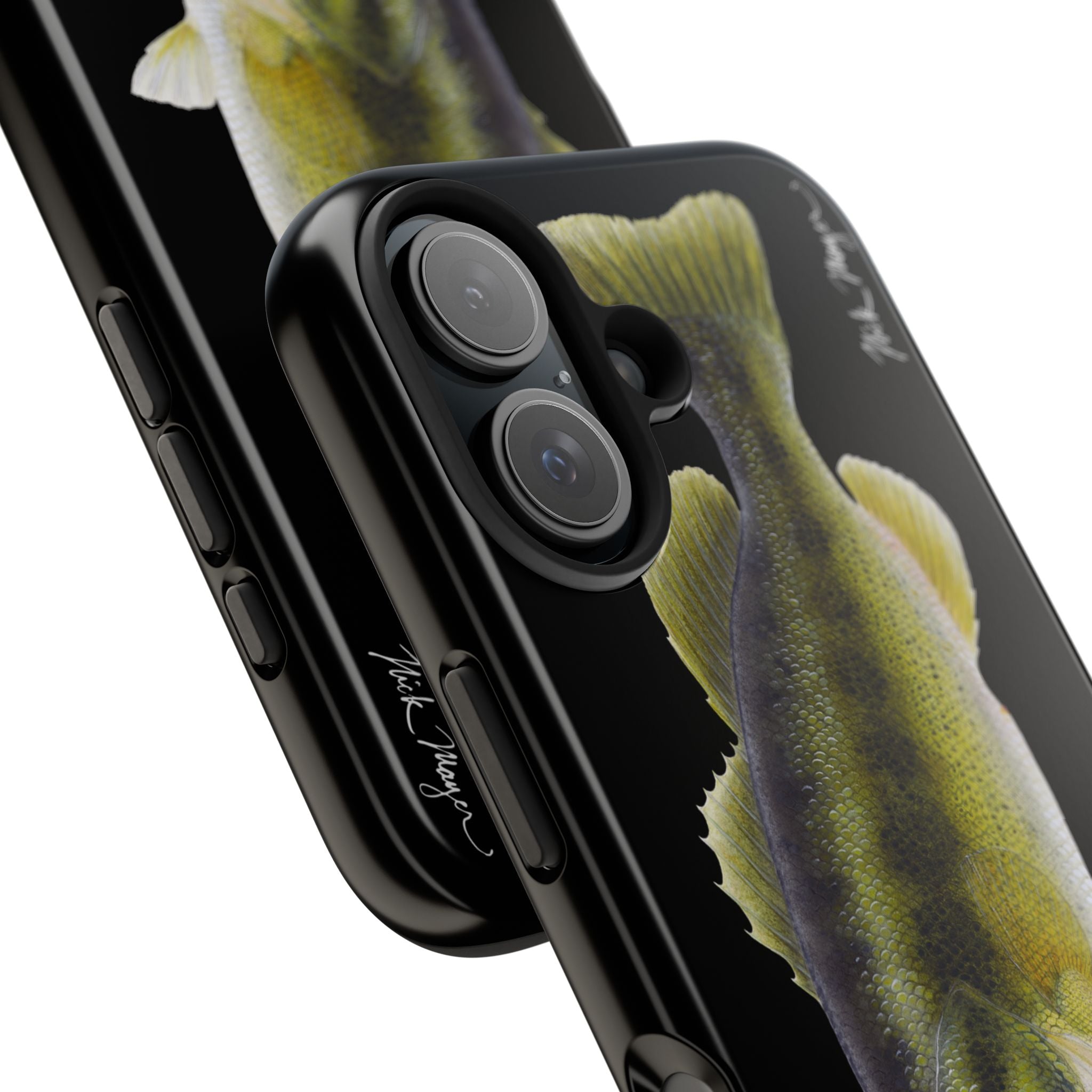 Largemouth Bass Black Phone Case (iPhone)