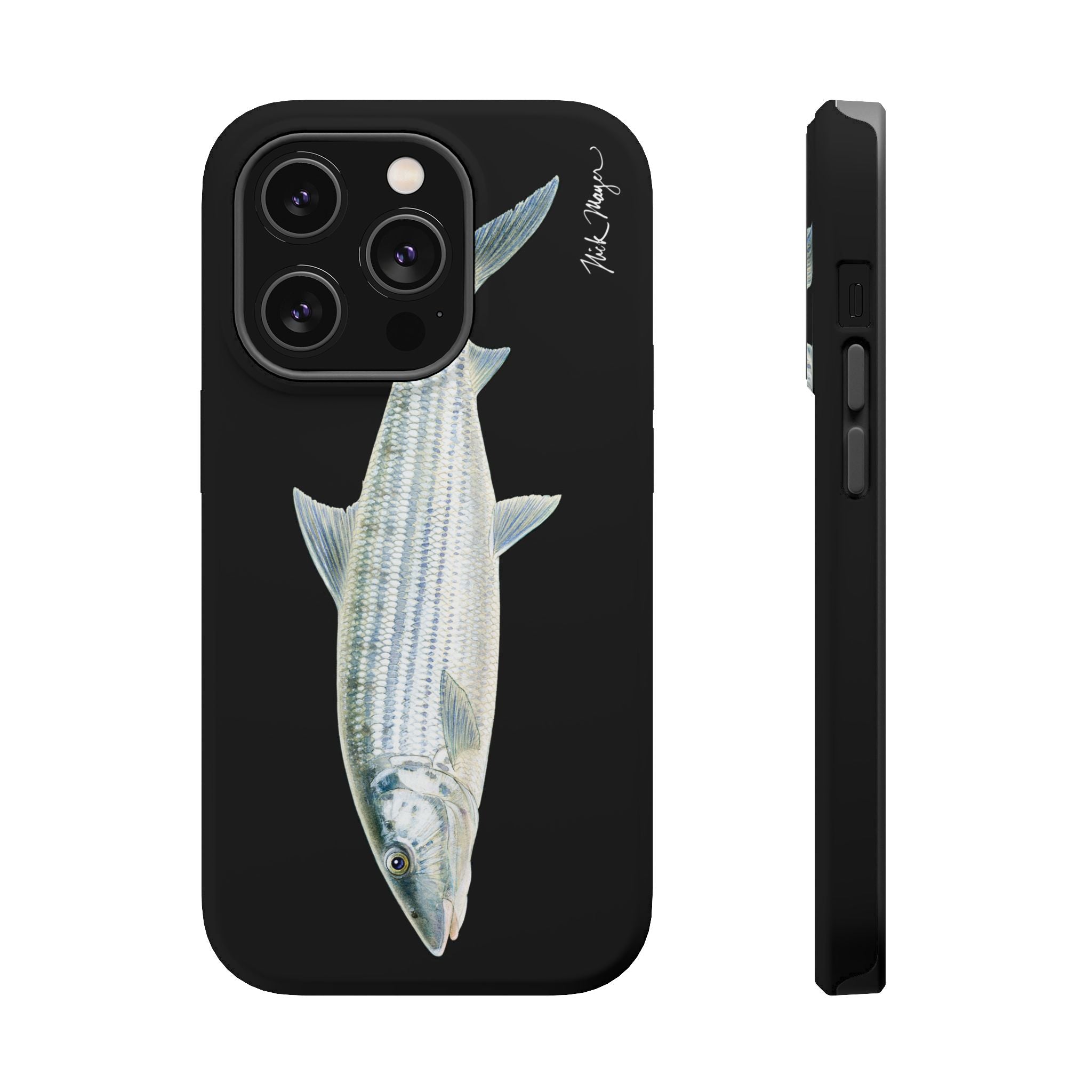 Bonefish MagSafe Black iPhone Case