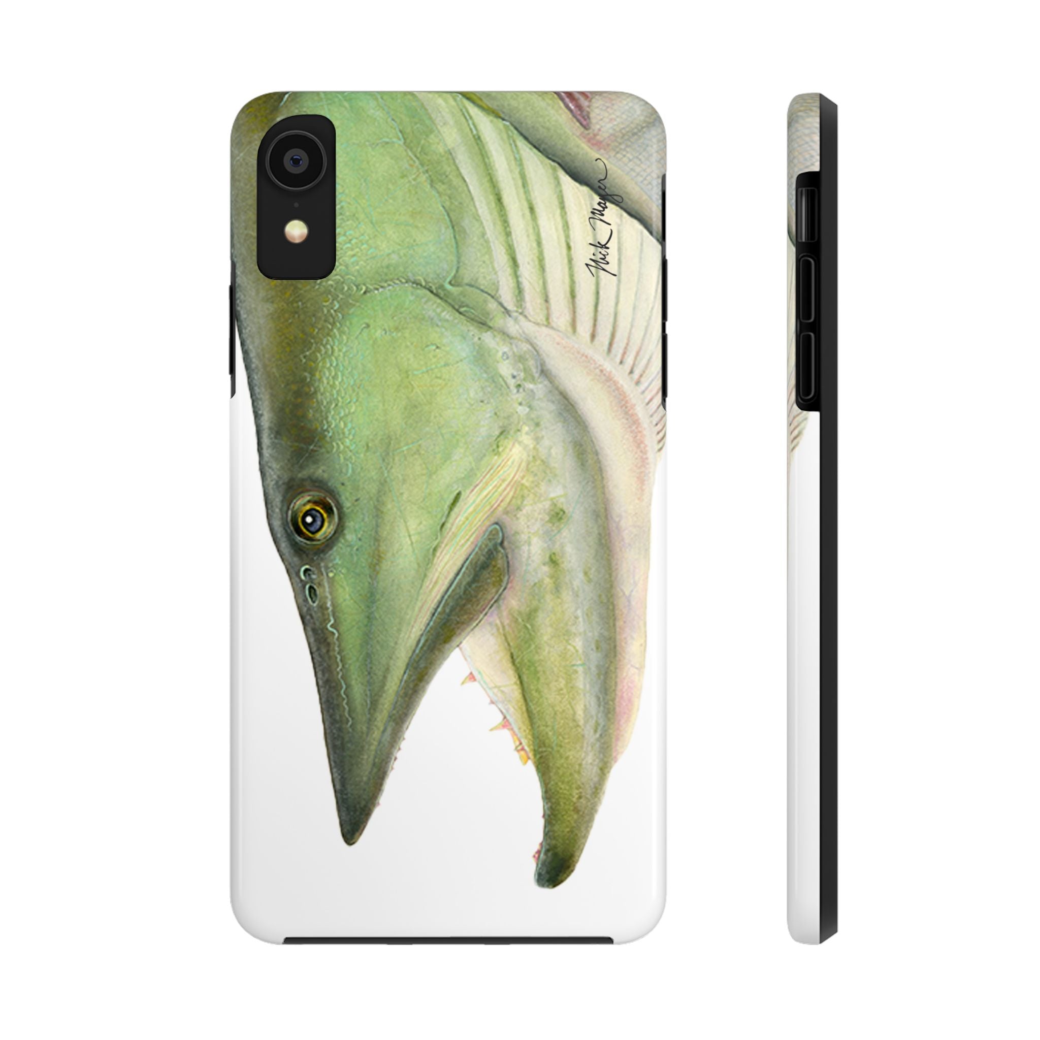 Trophy Muskie Face Phone Case