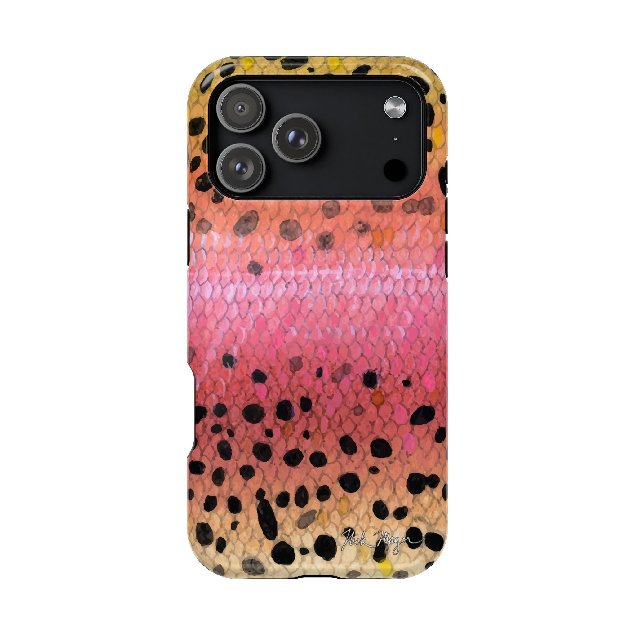 Rainbow Trout Skin MagSafe iPhone Case