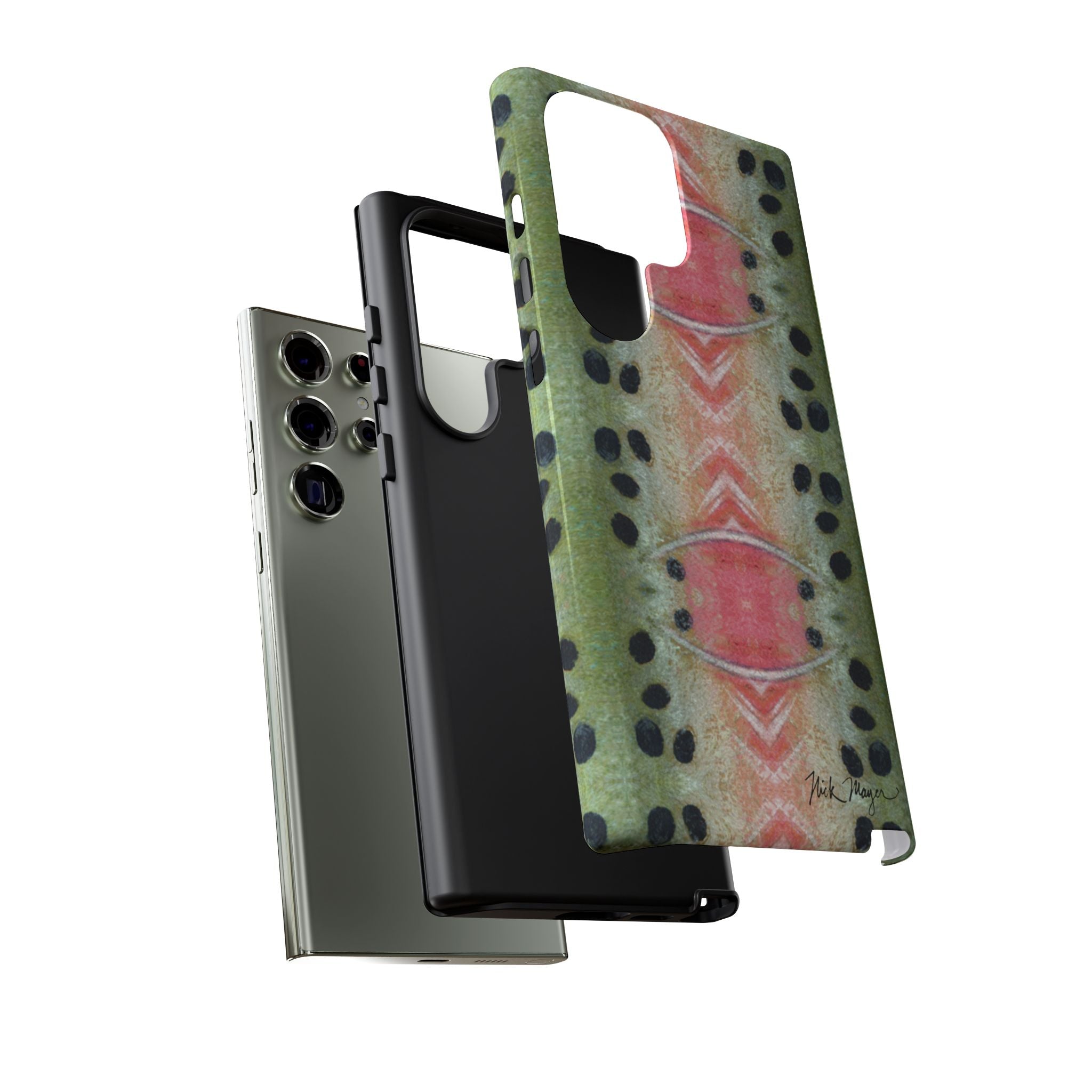 Rainbow Trout Pattern Phone Case (Samsung) Printify