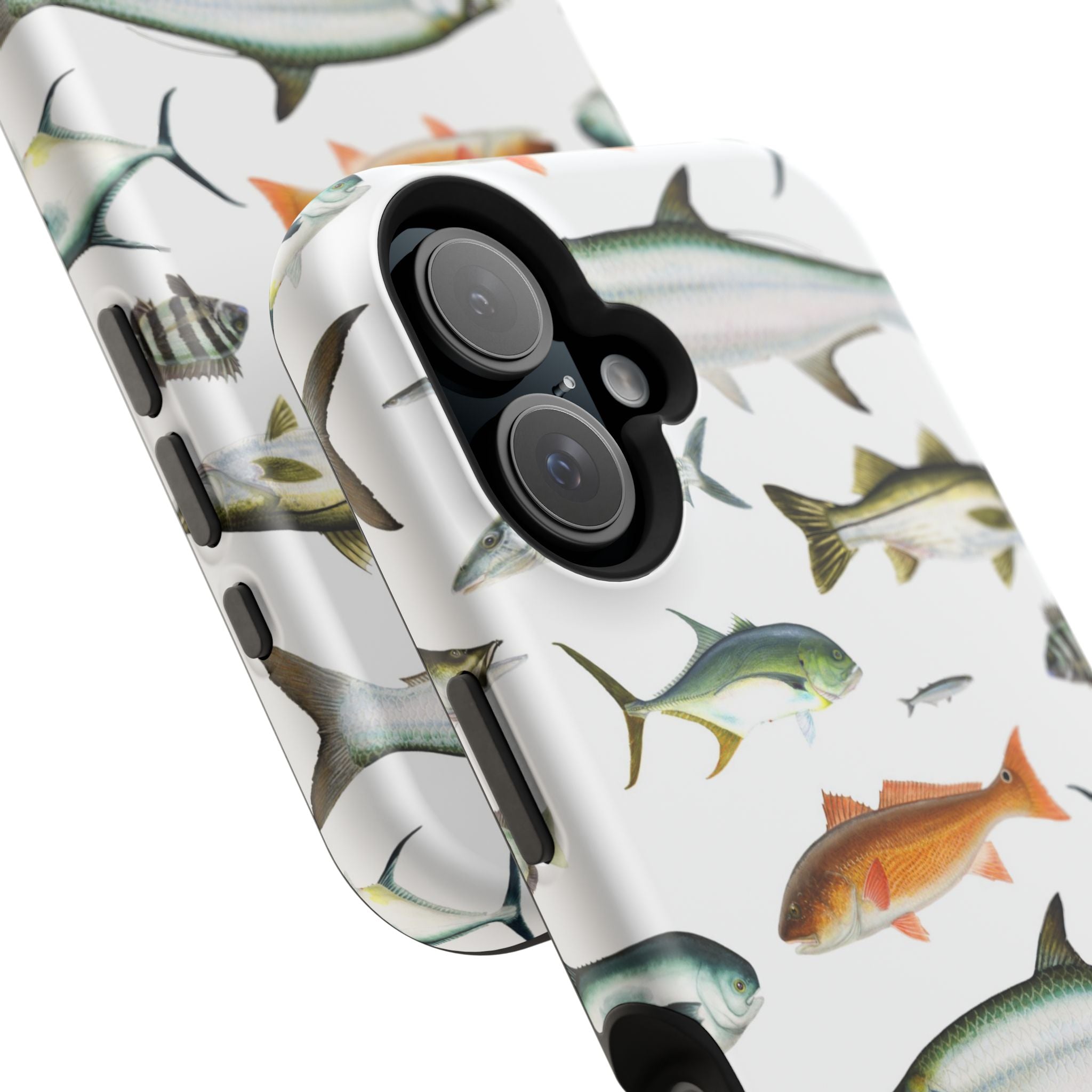 Southern Fish White MagSafe iPhone Case