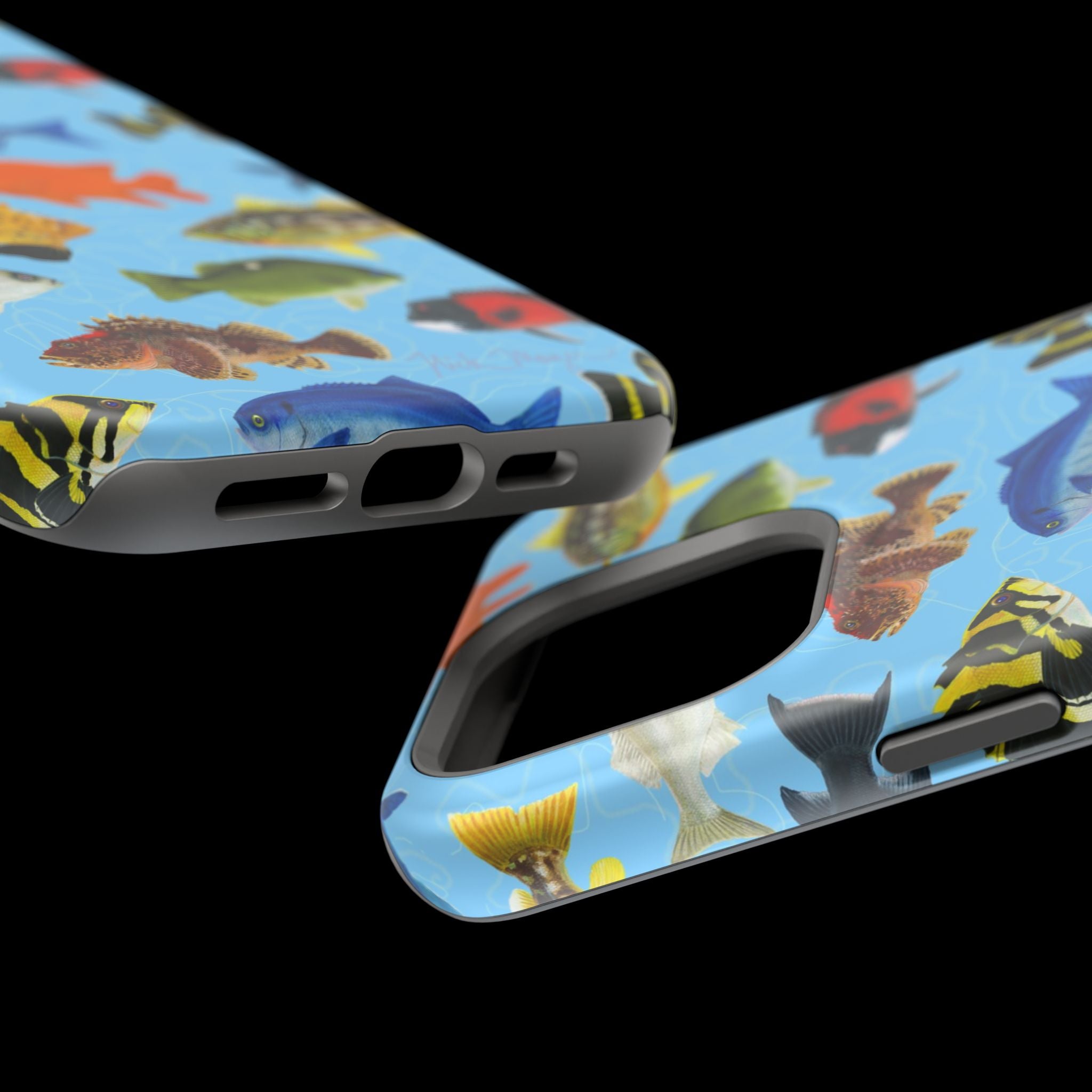 California Fish Blue MagSafe iPhone Case