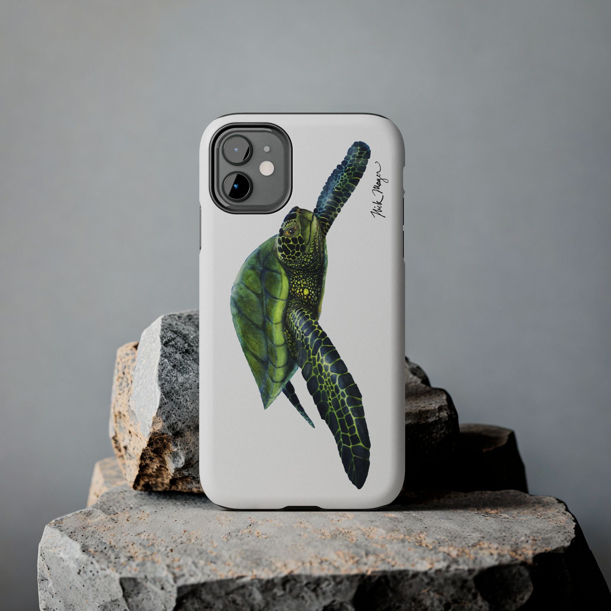 Green Sea Turtle Phone Case (iPhone)