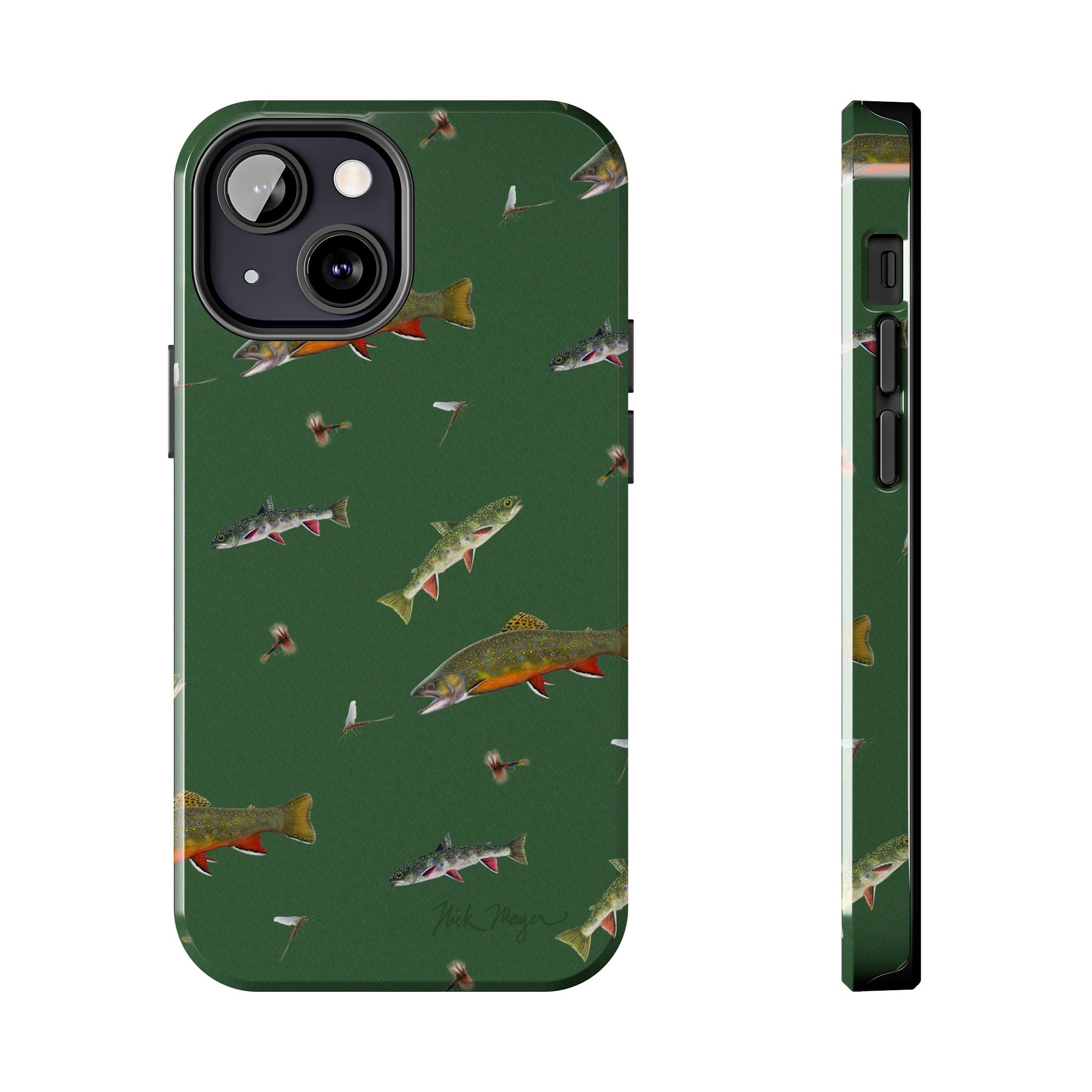 Trout and Flies Phone Case (iPhone)