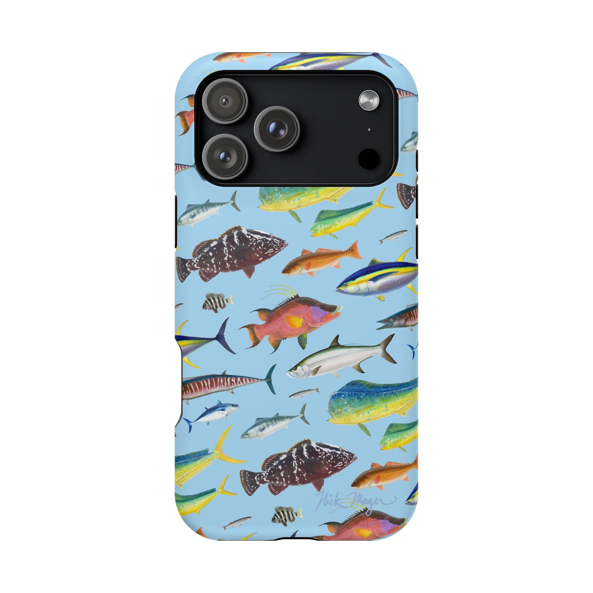 Southern Offshore Fish Blue MagSafe iPhone Case