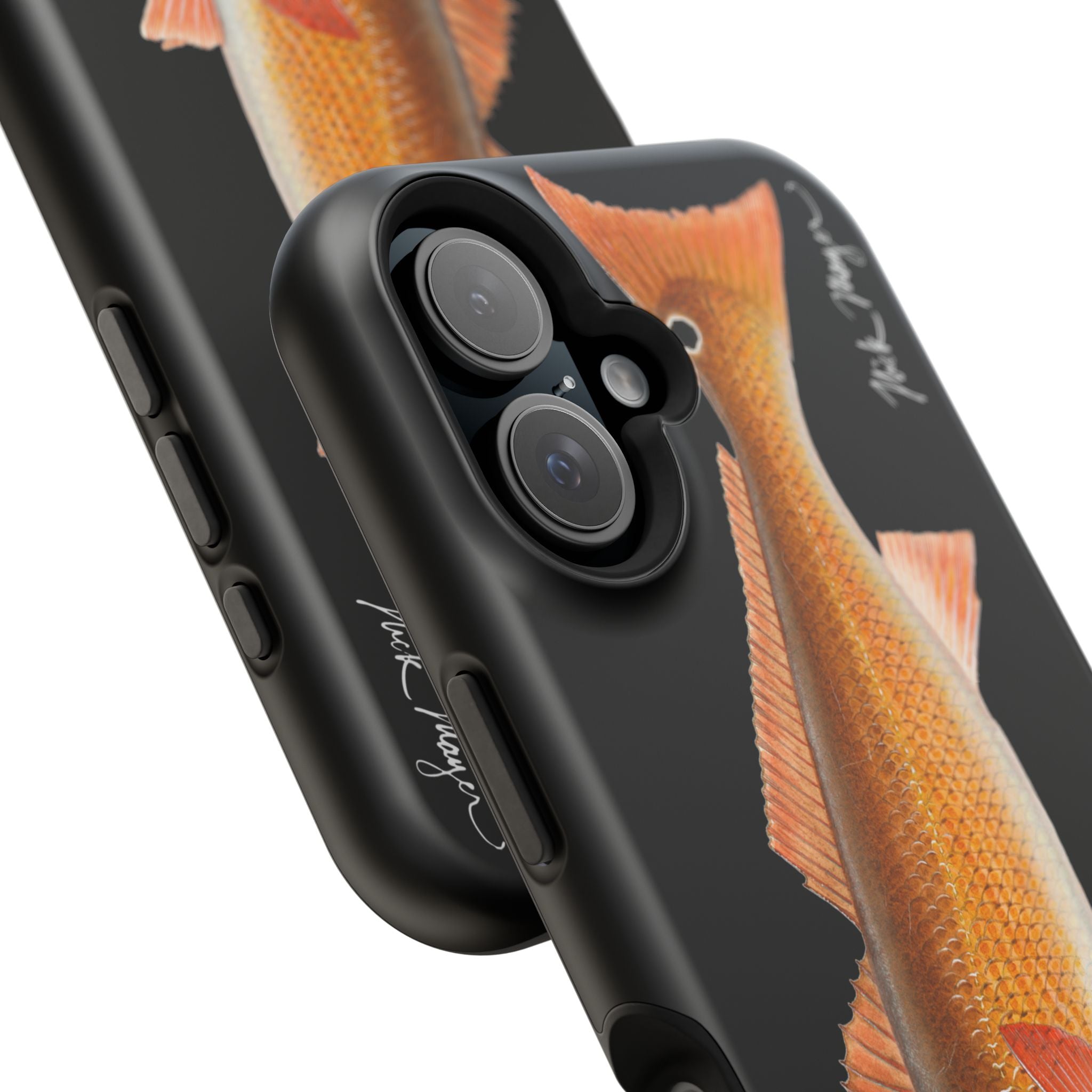 Redfish MagSafe Black iPhone Case
