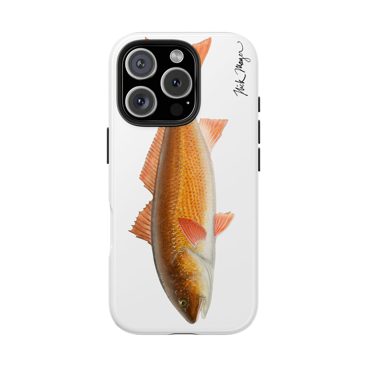Redfish White Phone Case (iPhone) Printify