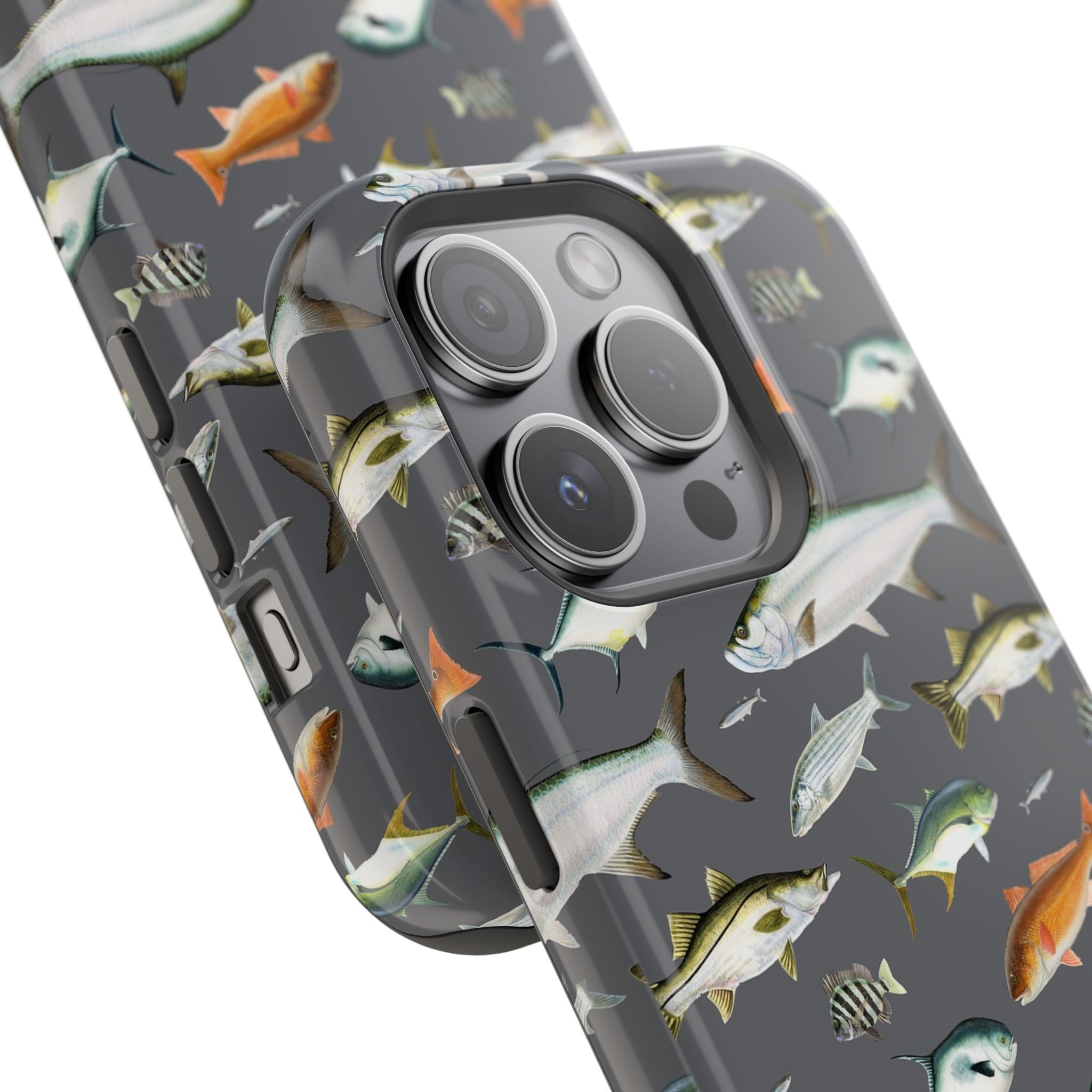 Southern Fish Grey MagSafe iPhone Case