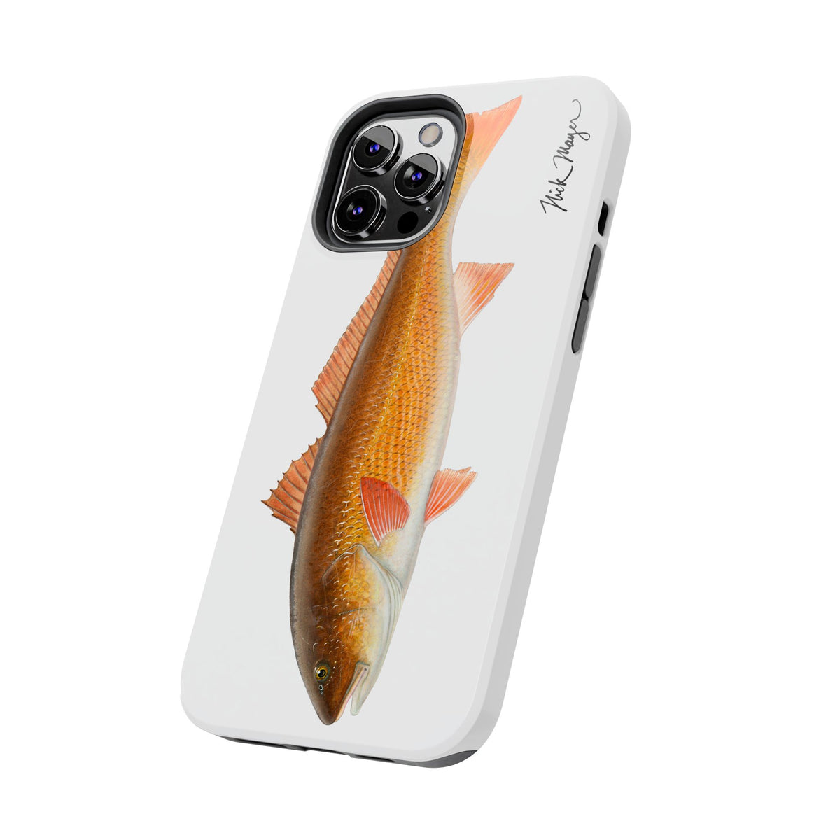 Redfish White Phone Case (iPhone) Printify